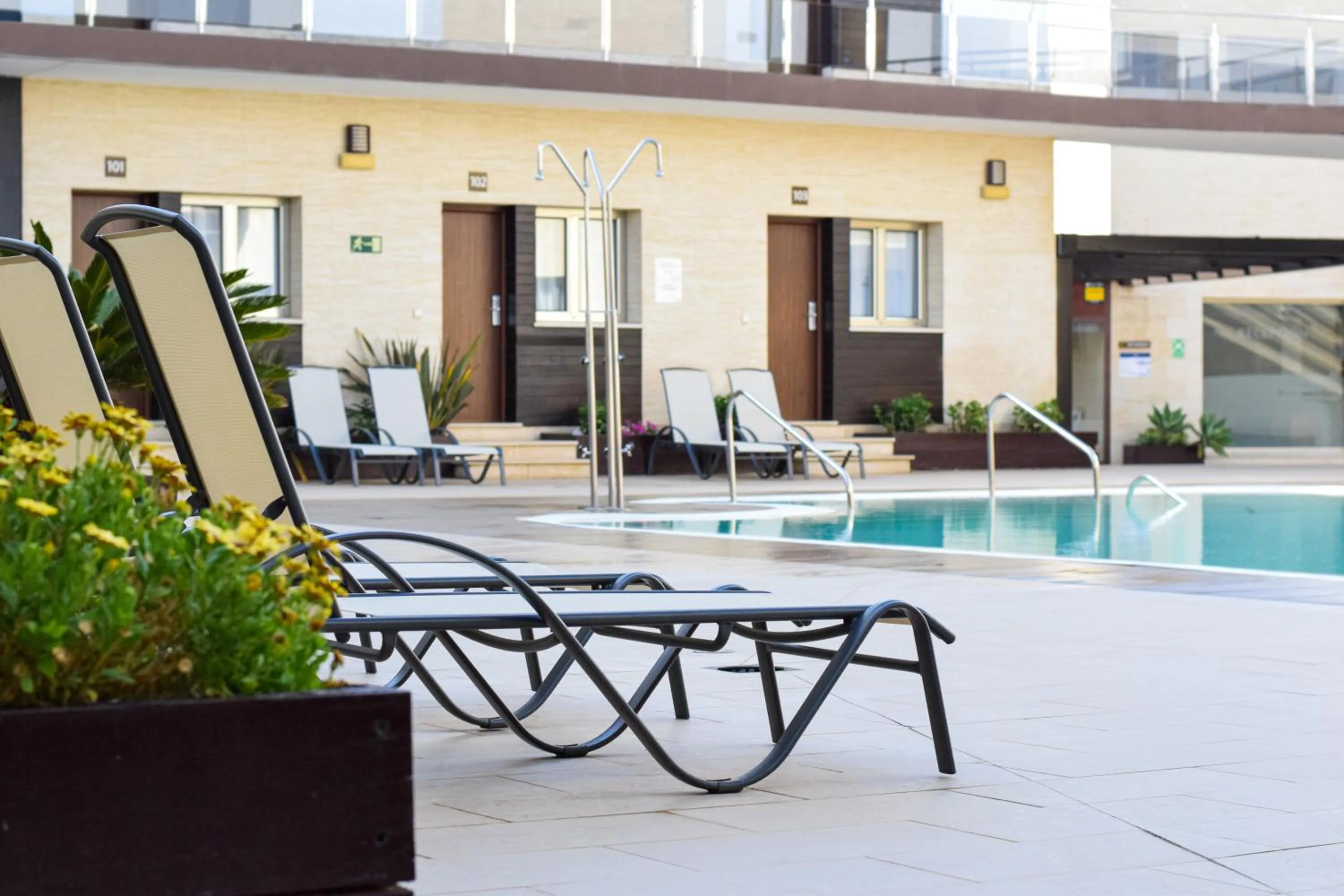 Swimming pool in Aparthotel Novo Sancti Petri