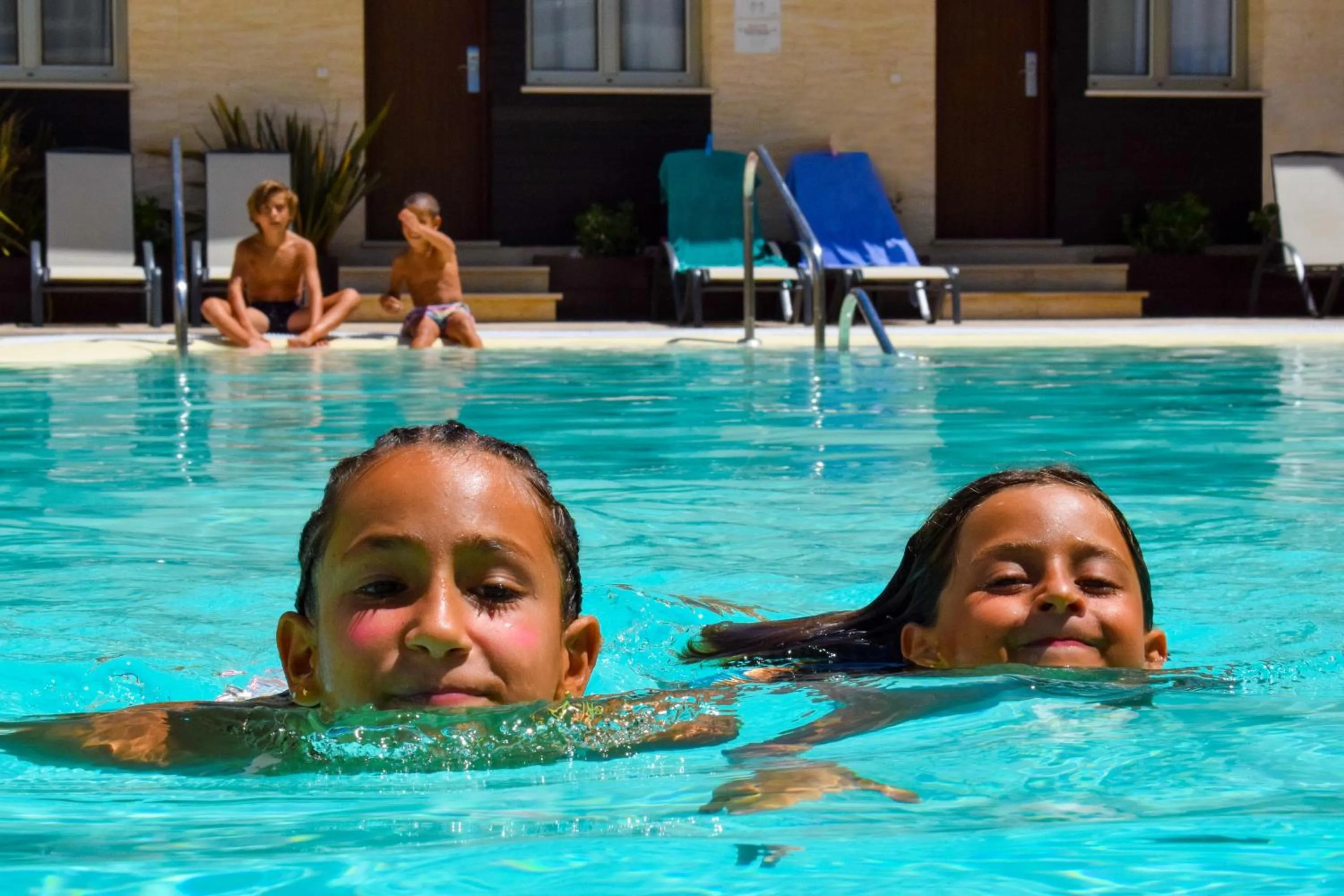 Swimming pool in Aparthotel Novo Sancti Petri