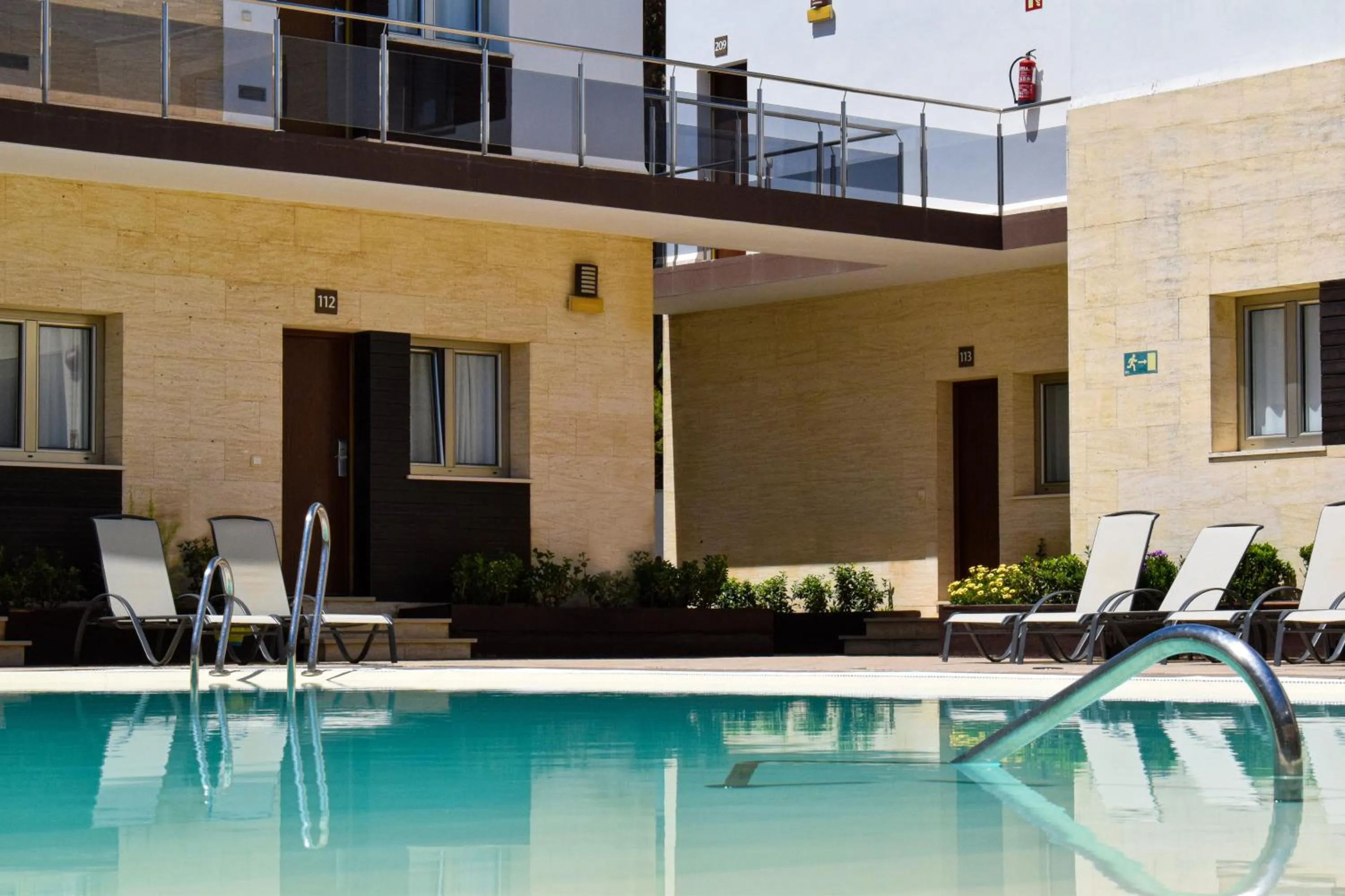 Swimming pool in Aparthotel Novo Sancti Petri