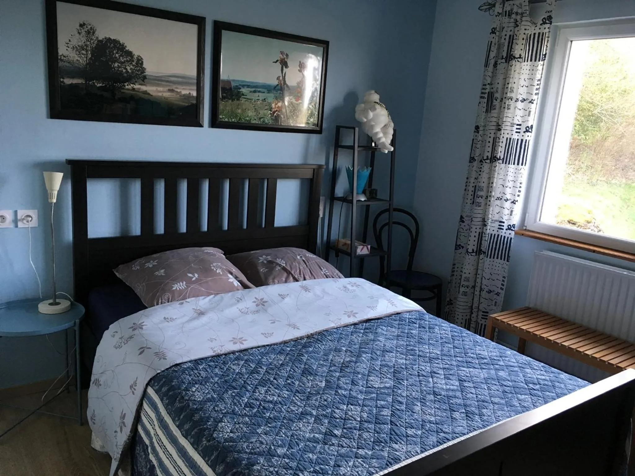 Bed in La Mésange bleue