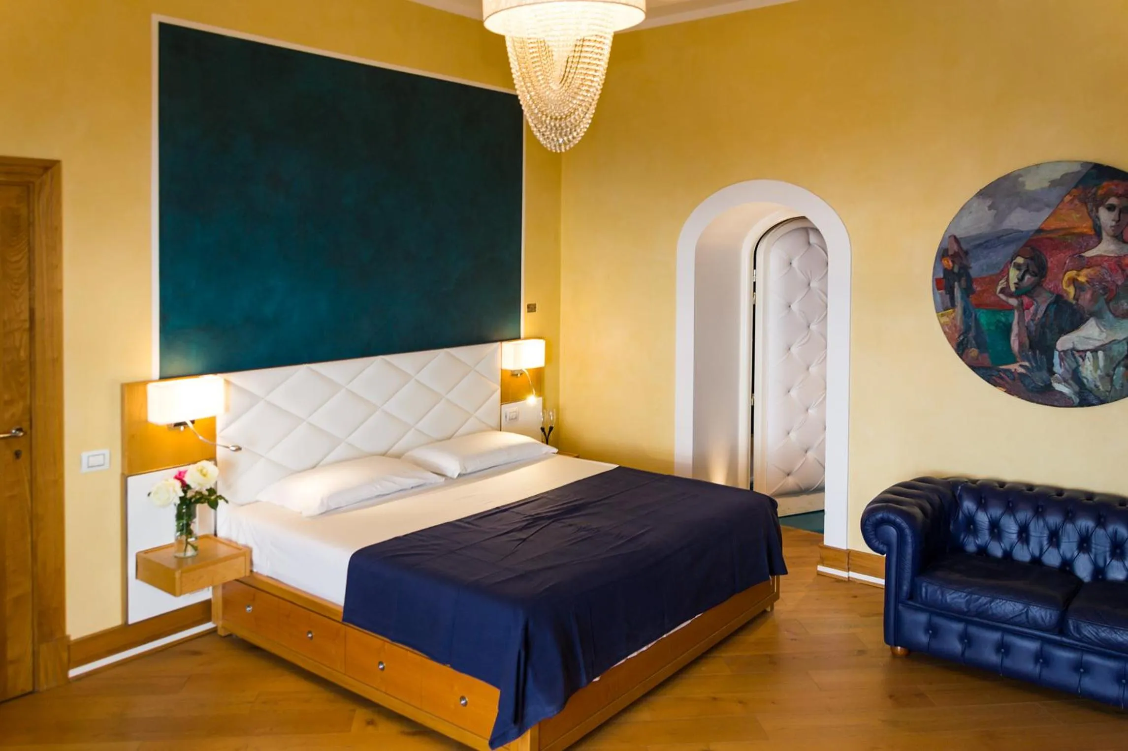 Bedroom, Bed in Villa Di Natale