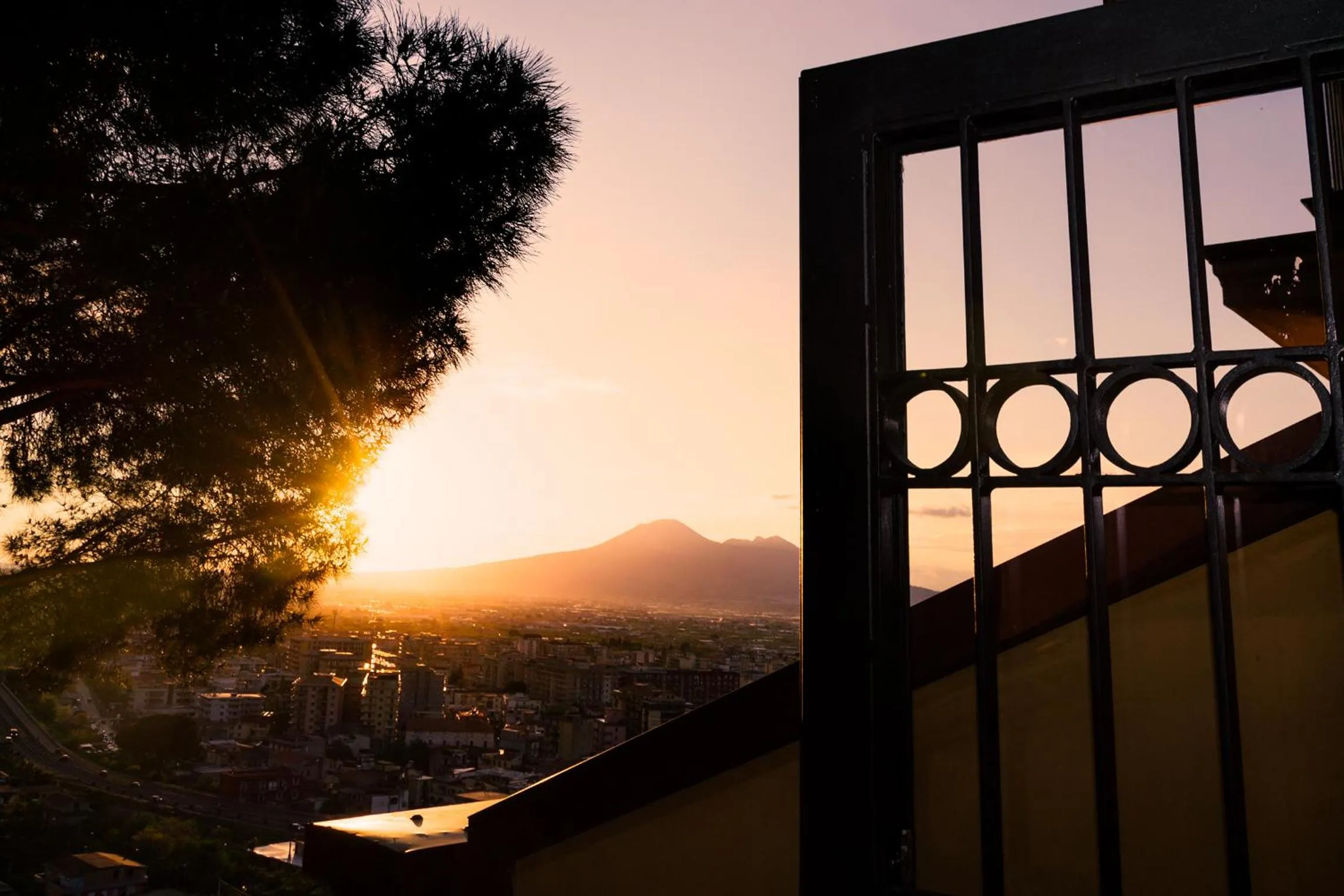City view in Villa Di Natale