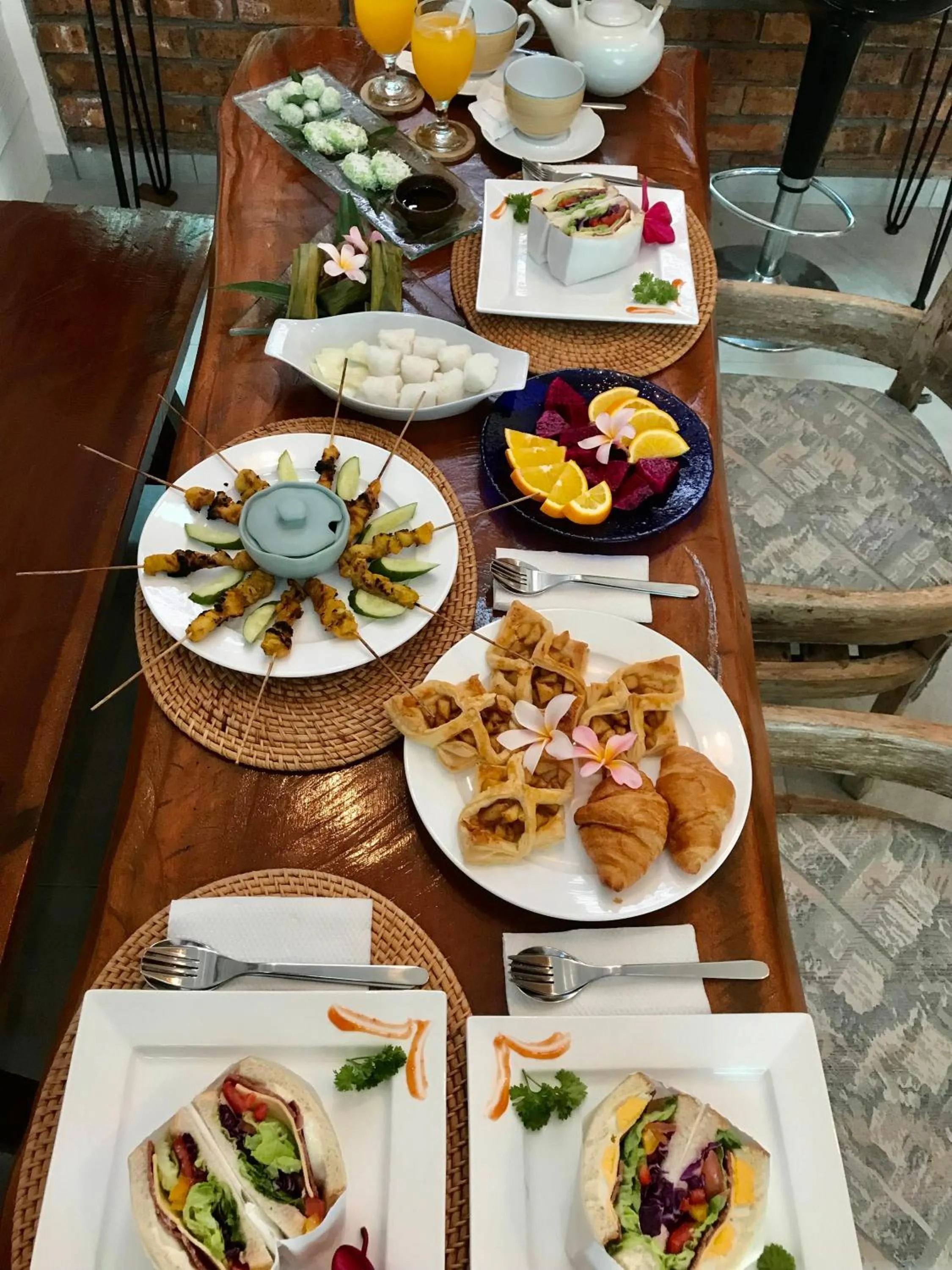 Buffet breakfast in Adagaya Villa - Villa With Private Pool, Without Pool