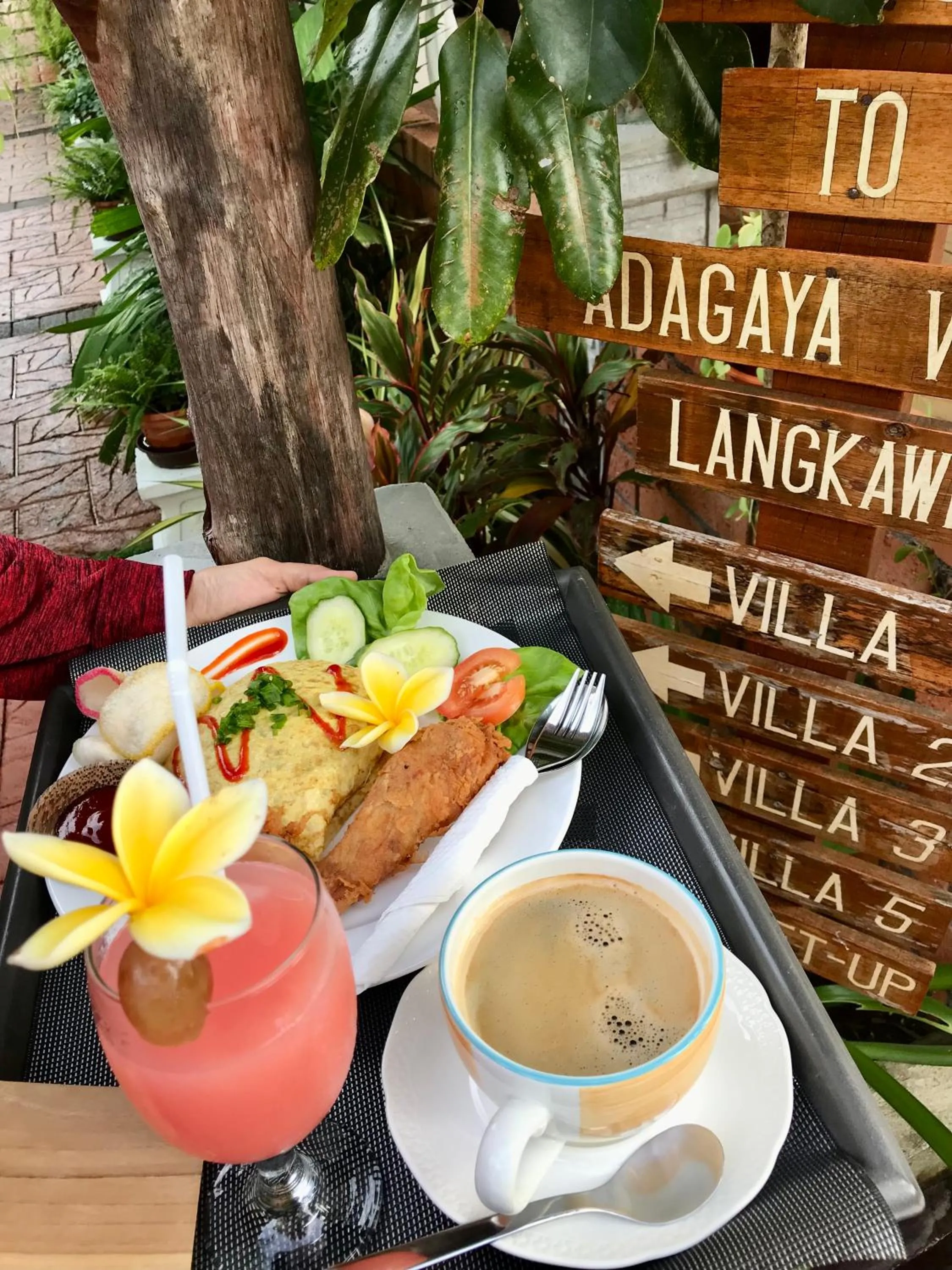 Breakfast in Adagaya Villa - Villa With Private Pool, Without Pool