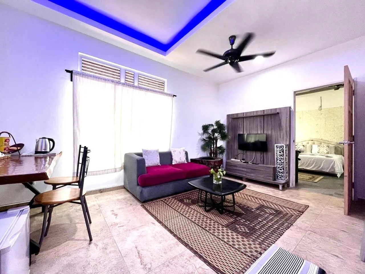 TV and multimedia, Bed in Adagaya Villa - Villa With Private Pool, Without Pool