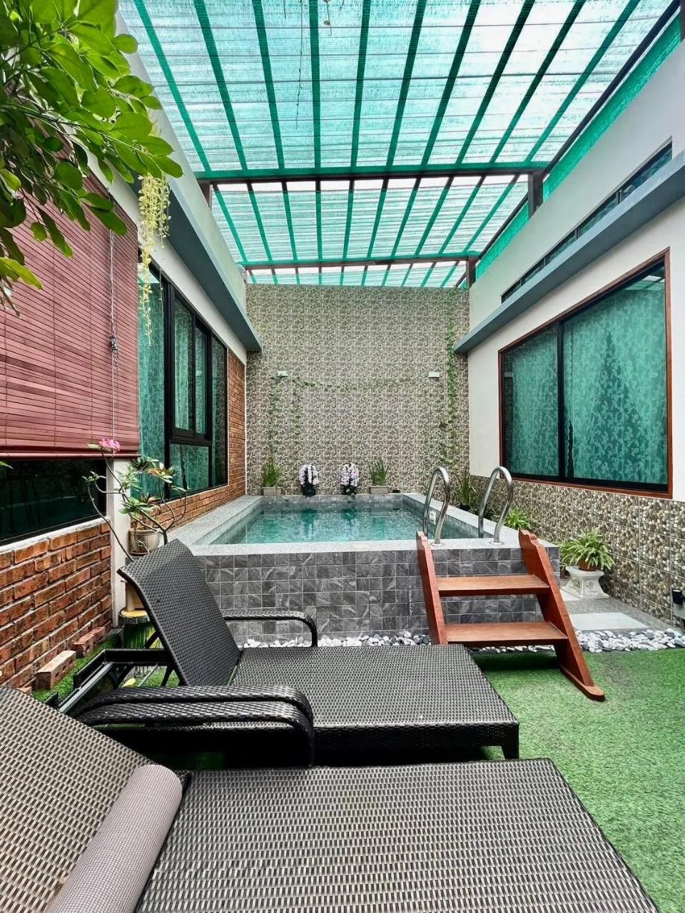 Pool view in Adagaya Villa - Villa With Private Pool, Without Pool