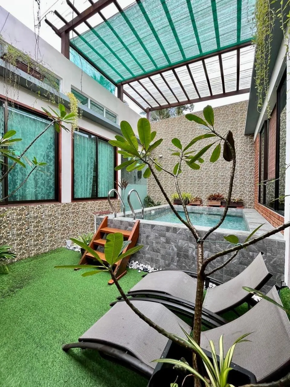 Pool view in Adagaya Villa - Villa With Private Pool, Without Pool