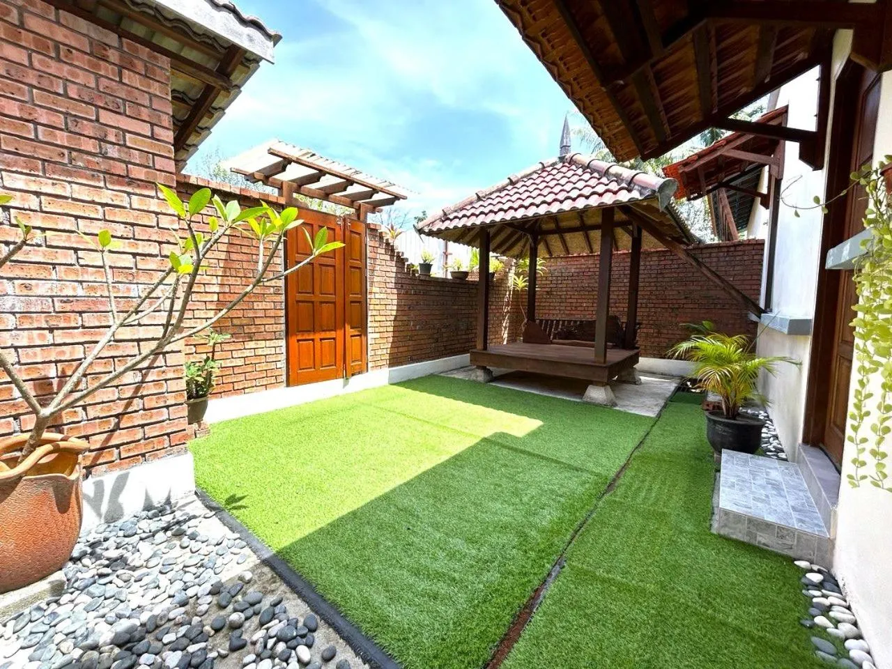 Garden view in Adagaya Villa - Villa With Private Pool, Without Pool