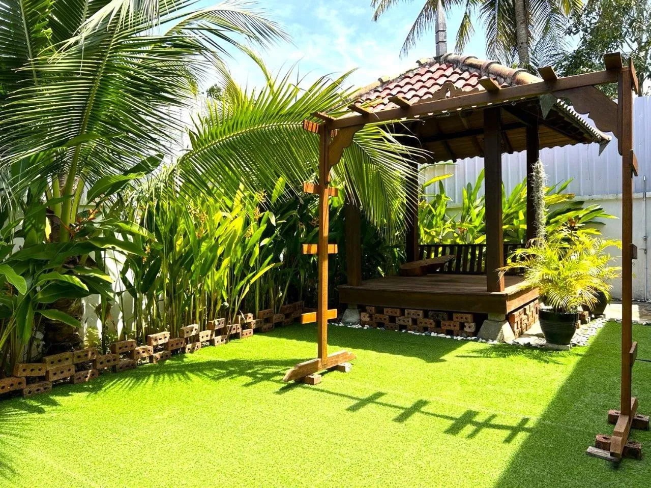 Garden view in Adagaya Villa - Villa With Private Pool, Without Pool