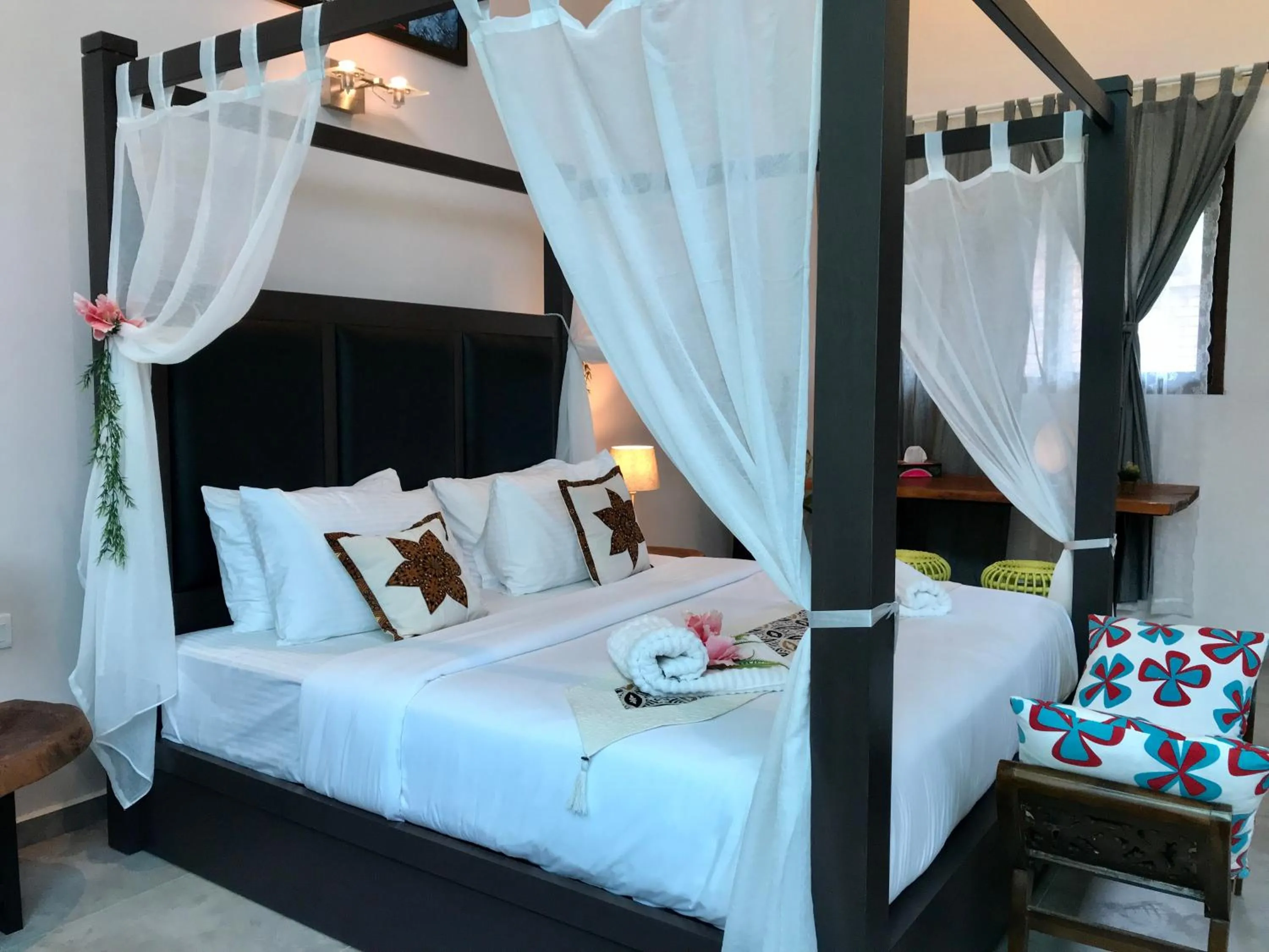 Bedroom, Bed in Adagaya Villa - Villa With Private Pool, Without Pool