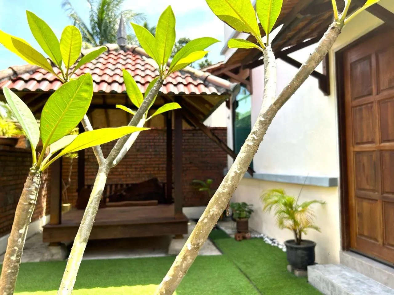 Garden view in Adagaya Villa - Villa With Private Pool, Without Pool