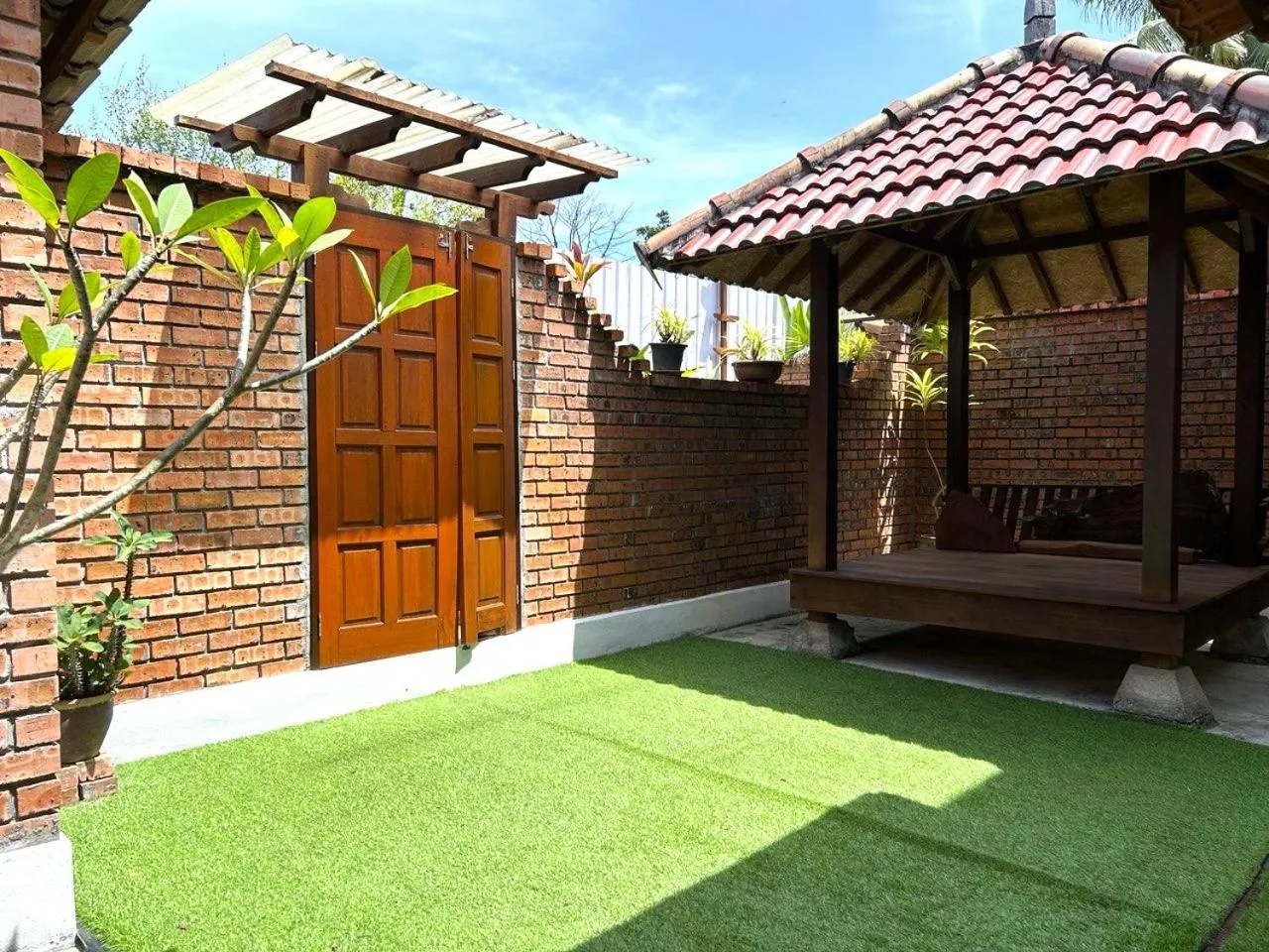 Garden view in Adagaya Villa - Villa With Private Pool, Without Pool