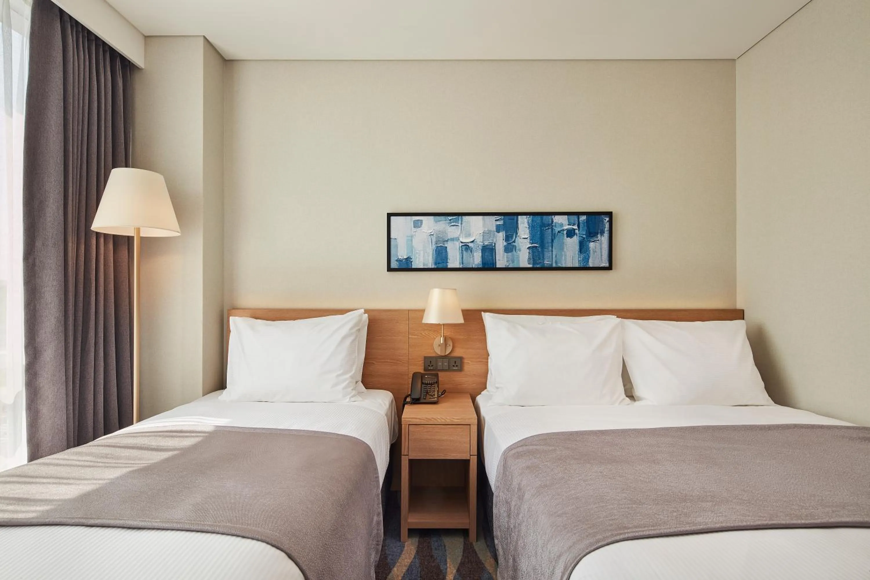 Bedroom, Bed in Ramada Encore by Wyndham Gimpo Han River Hotel