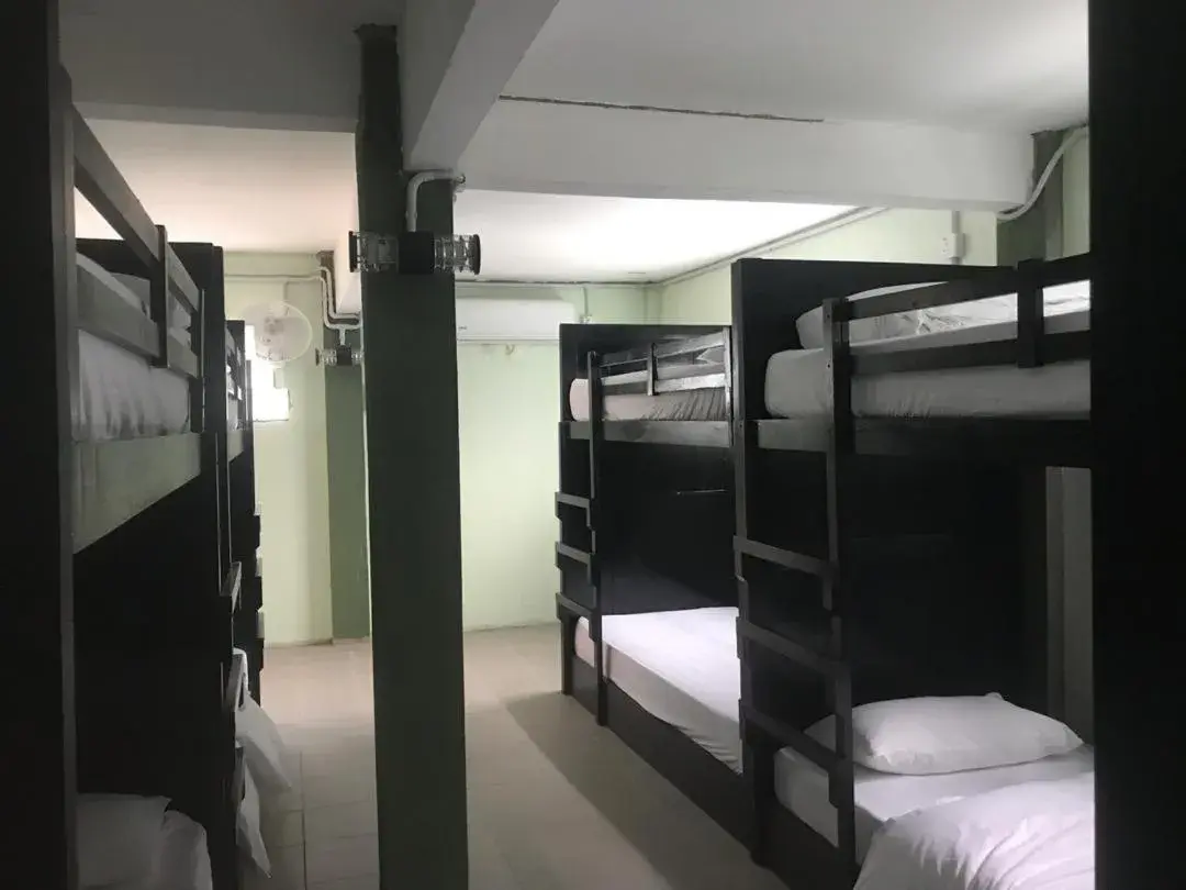 Bunk Bed in Female Dormitory Room in Perhentian Chomel Chalet Bunk Bed in Female Dormitory Room in Perhentian Chomel Chalet