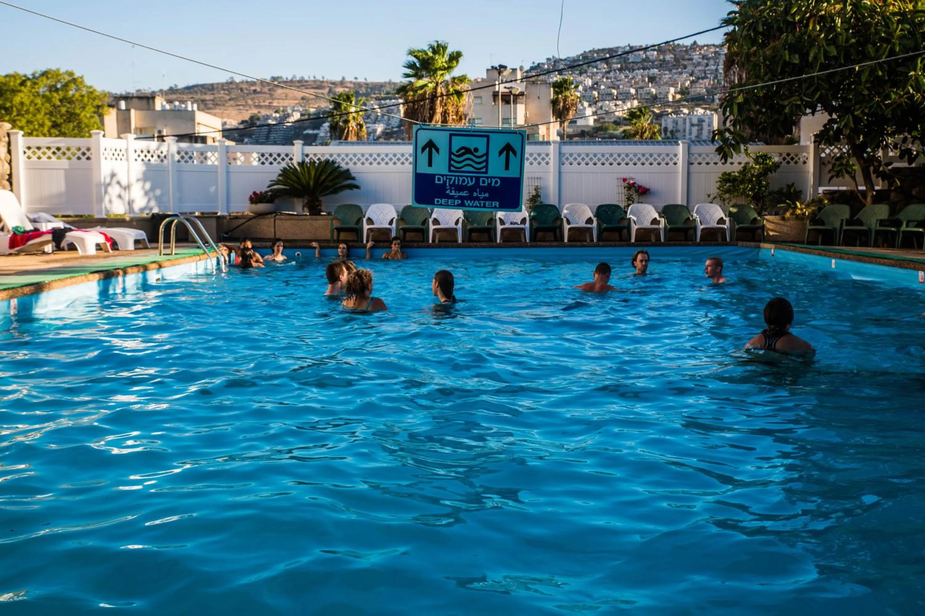 Swimming pool in Astoria Galilee Hotel