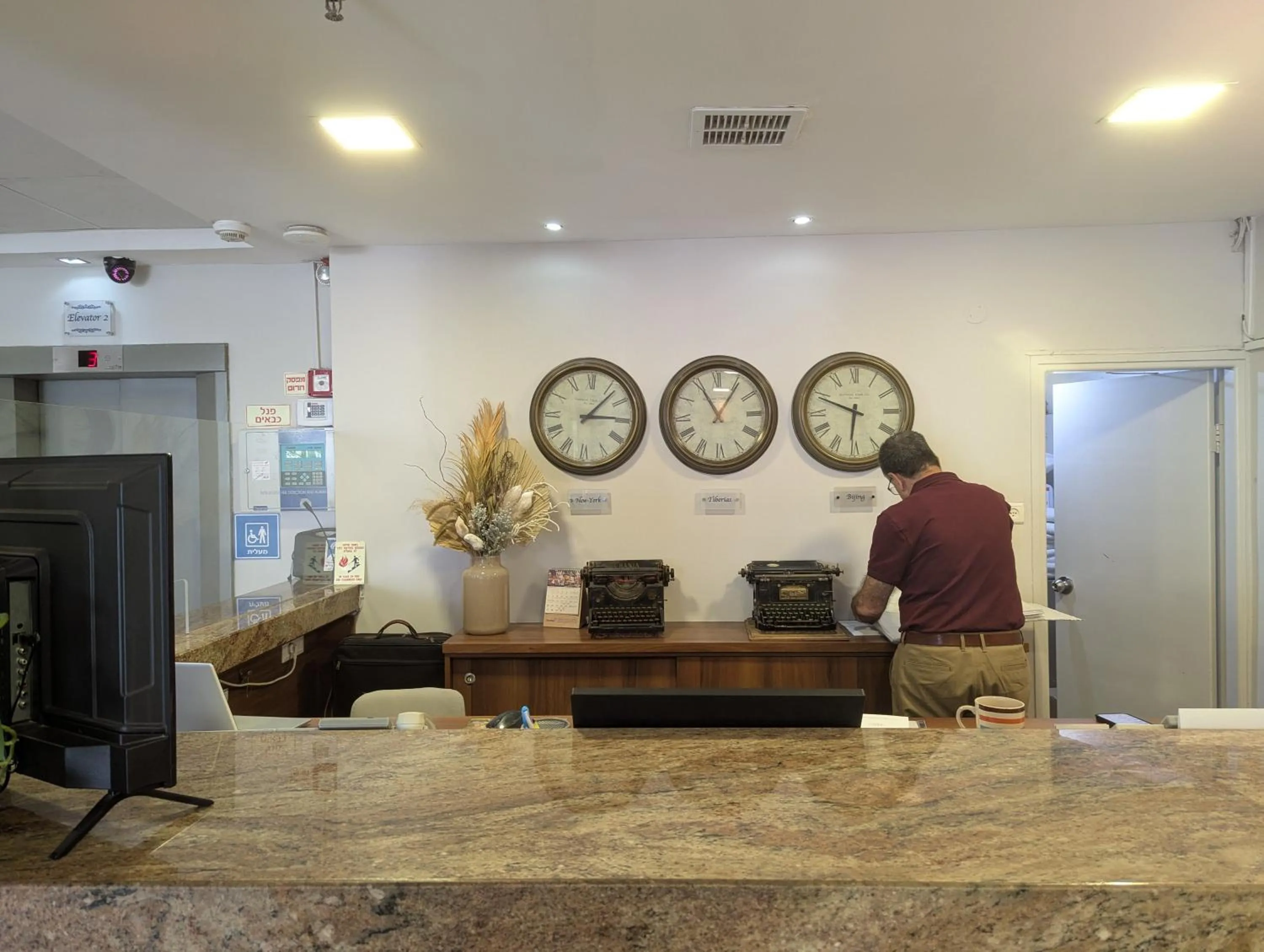 Lobby or reception in Astoria Galilee Hotel
