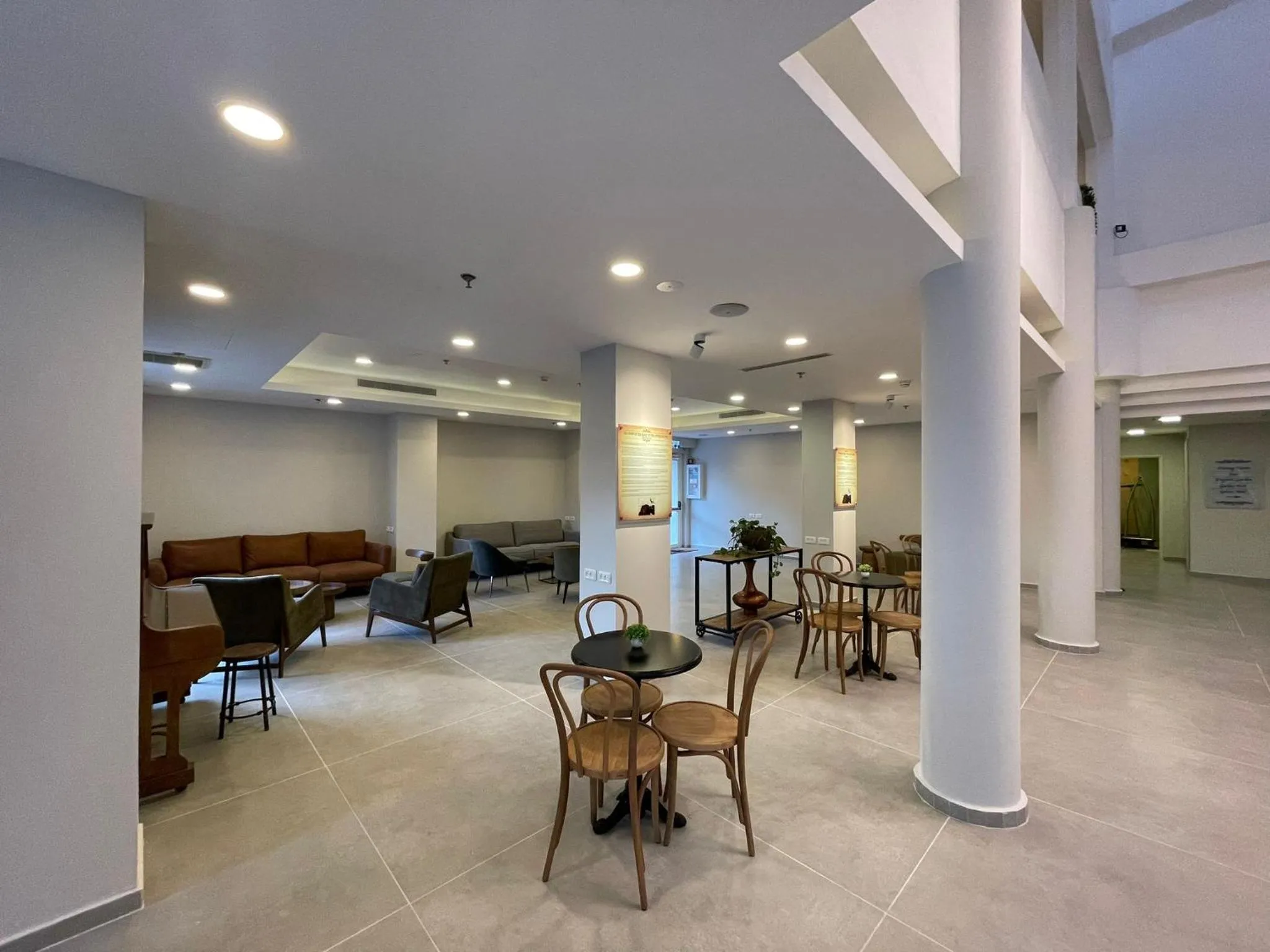 Seating area in Astoria Galilee Hotel