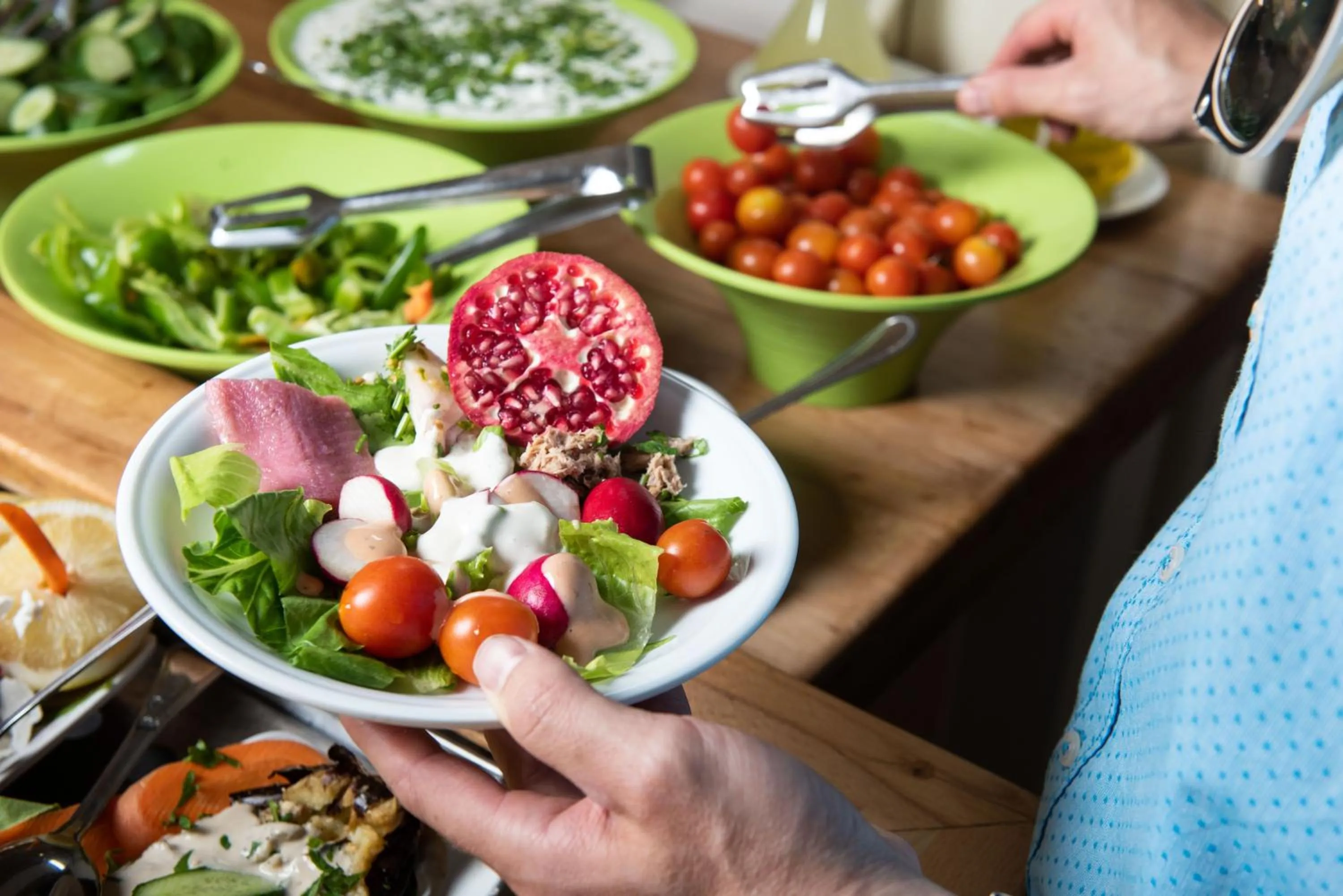 Restaurant/places to eat in Astoria Galilee Hotel