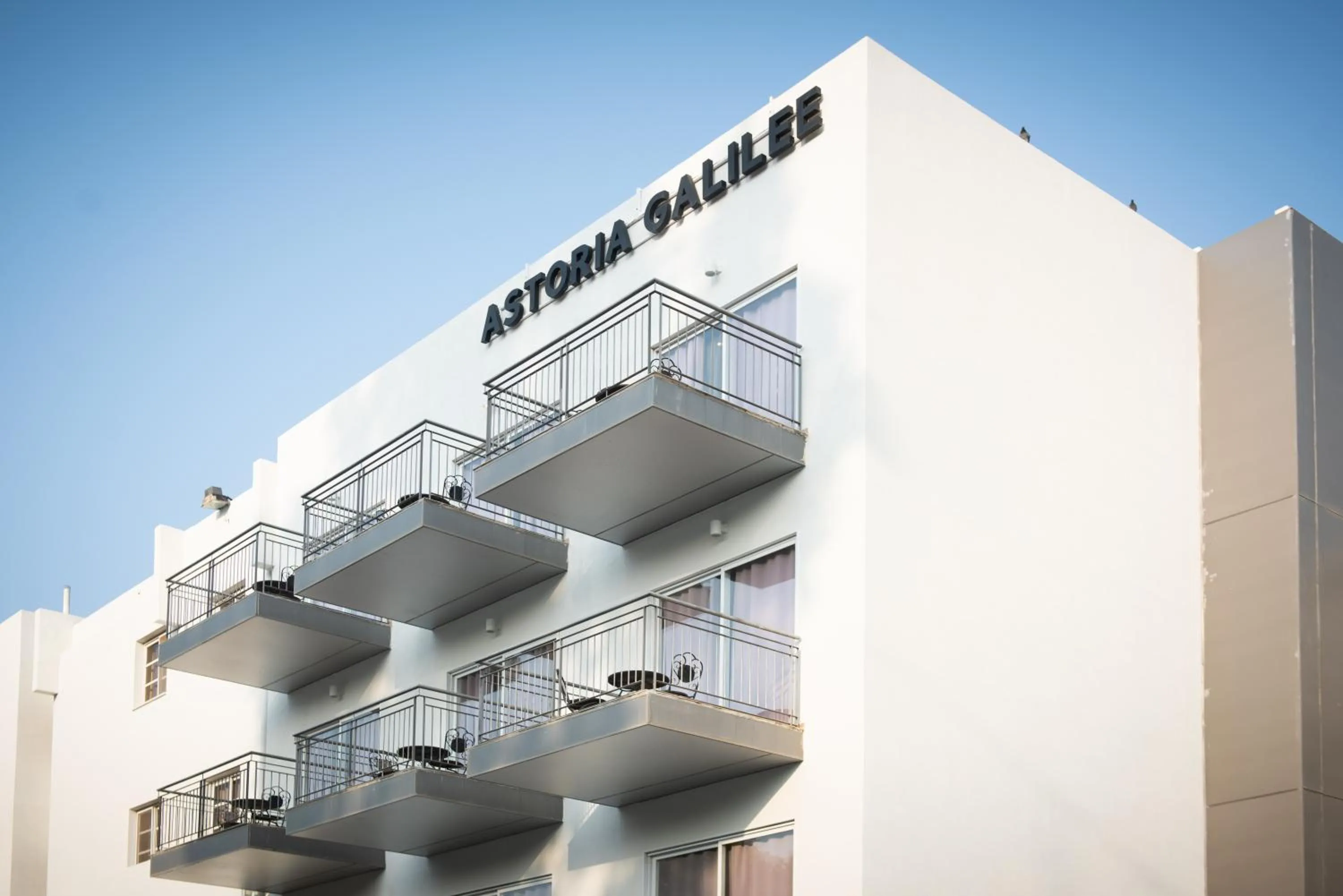 Property building in Astoria Galilee Hotel