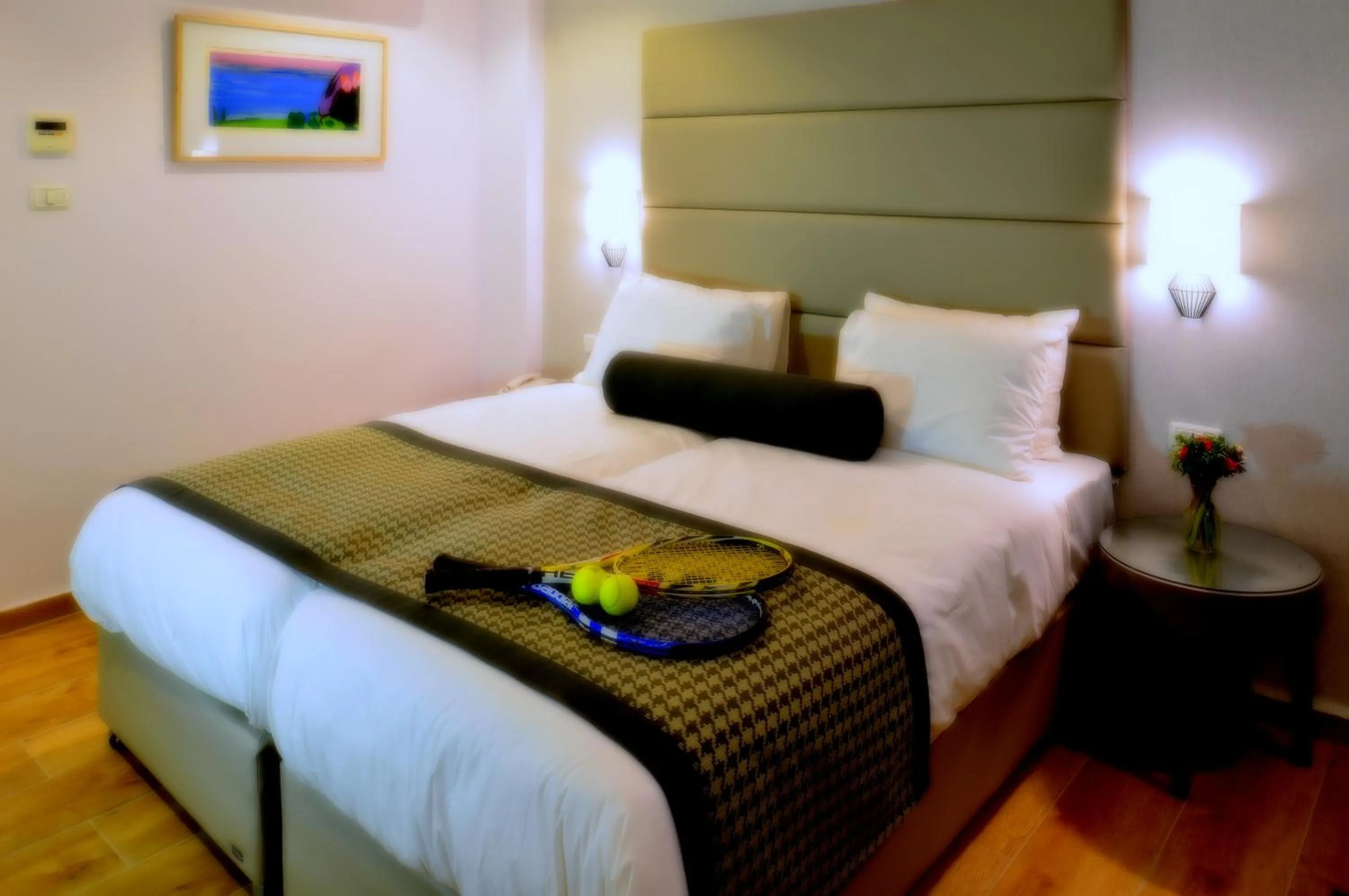 Photo of the whole room, Bed in Astoria Galilee Hotel