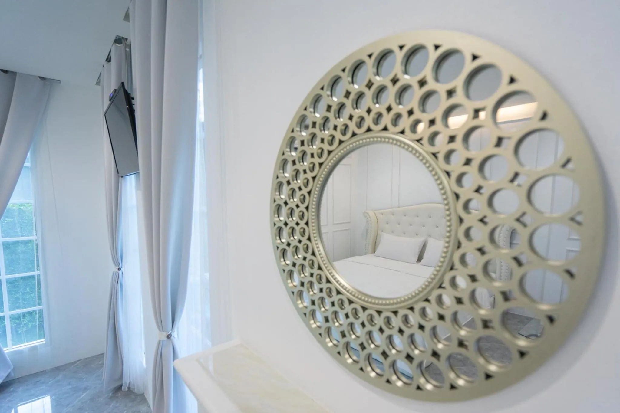Bed in Je t'aime cafe & villa