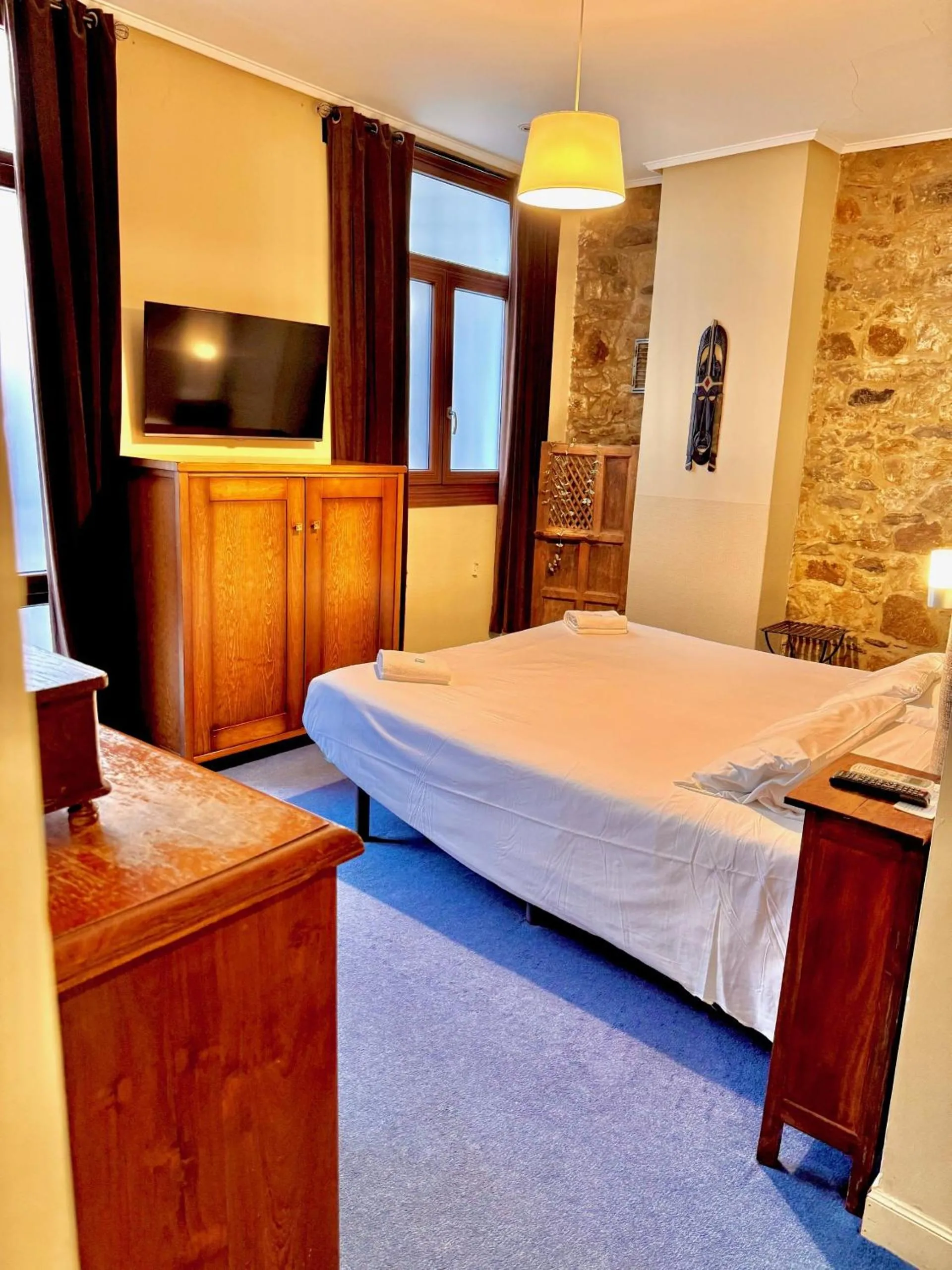 Bedroom, Bed in Iturrienea Ostatua