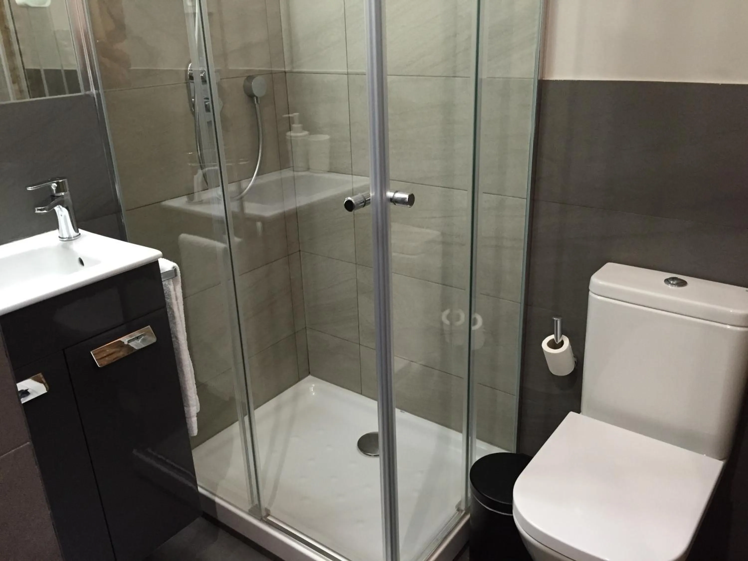 Bathroom in Iturrienea Ostatua