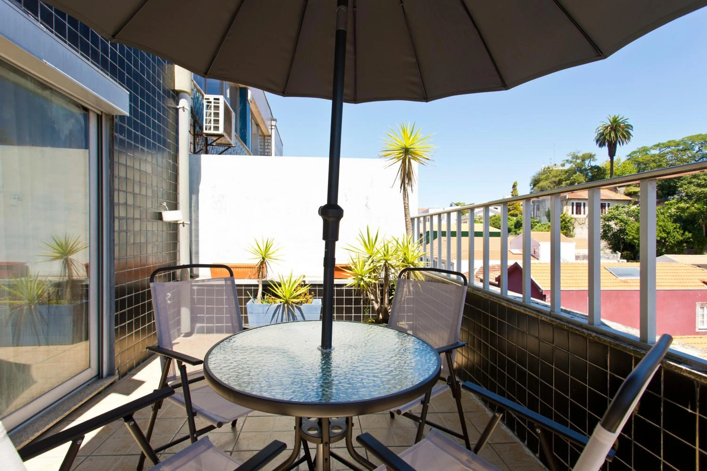 Balcony/Terrace in Studios Porto Solar