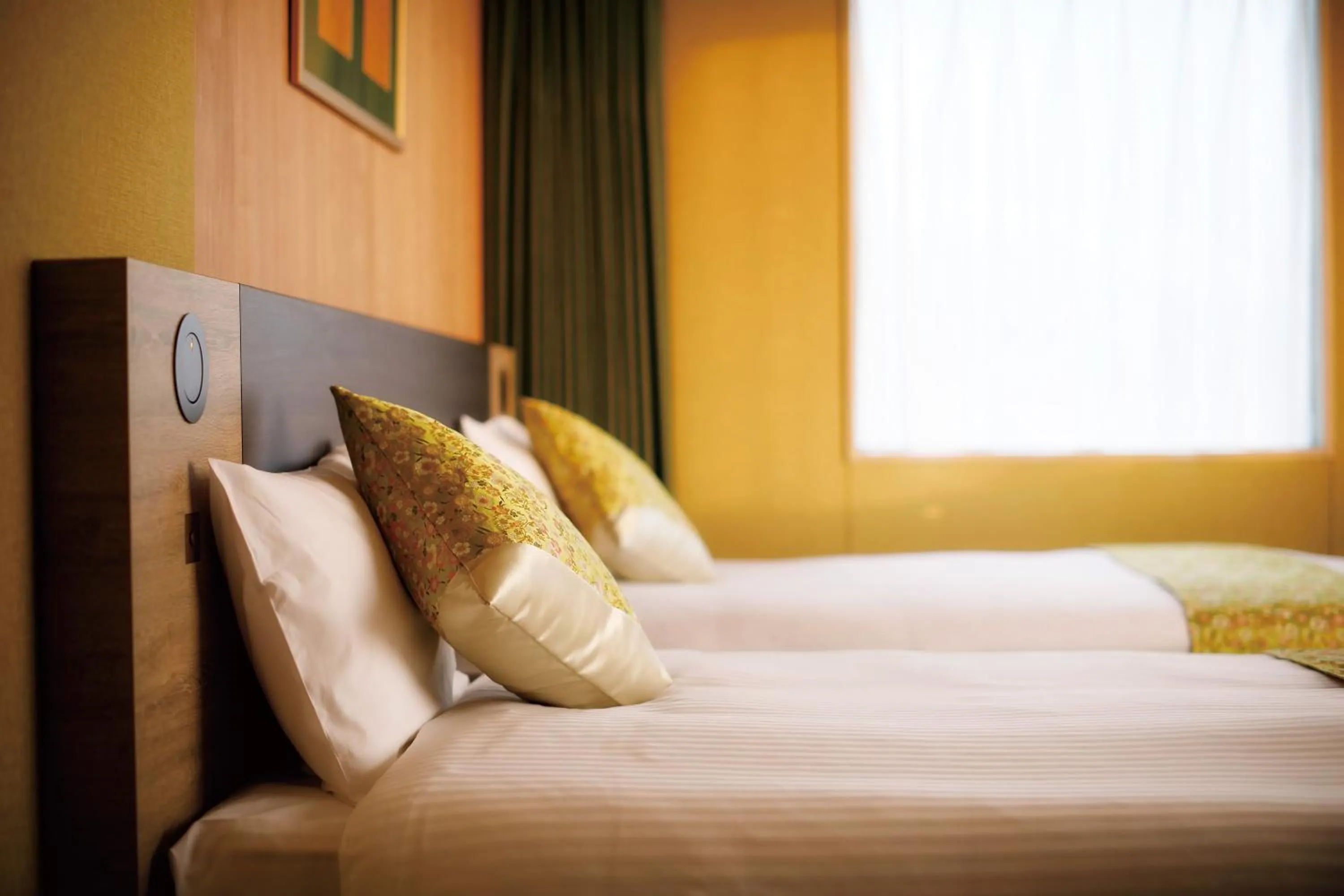 Bed in Daiwa Roynet Hotel Nara Natural Hot Spring