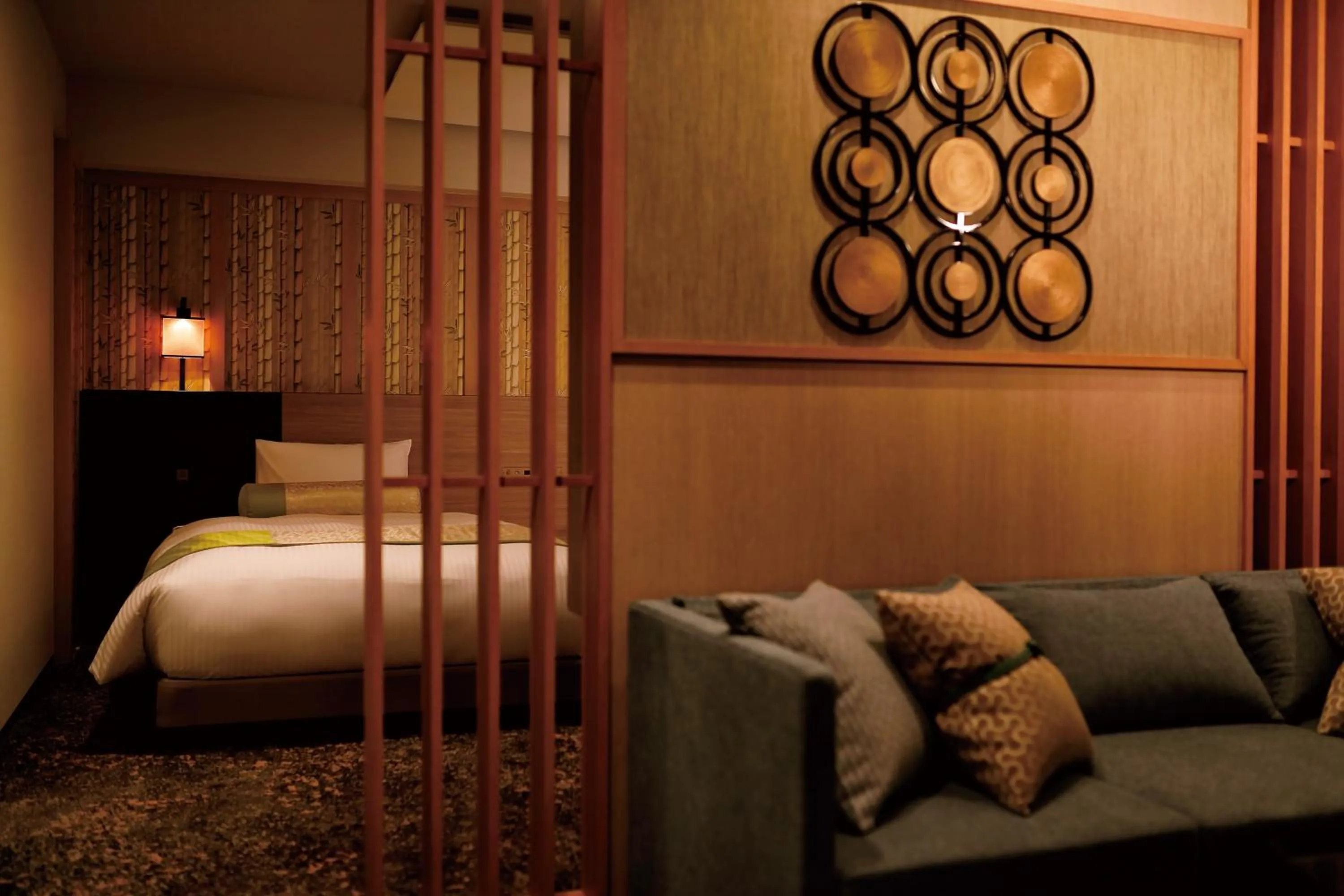 Bed in Daiwa Roynet Hotel Nara Natural Hot Spring