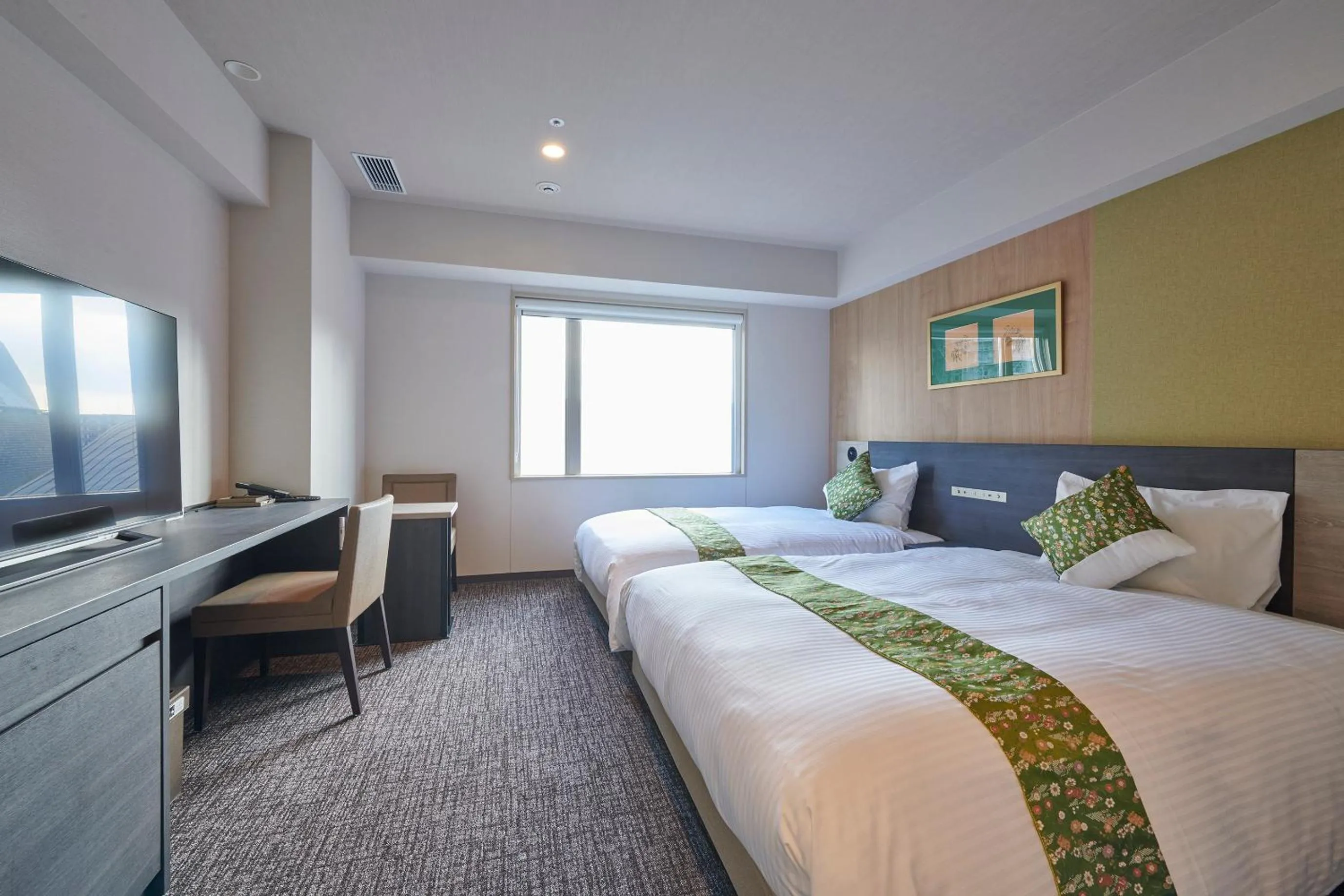 Bed in Daiwa Roynet Hotel Nara Natural Hot Spring