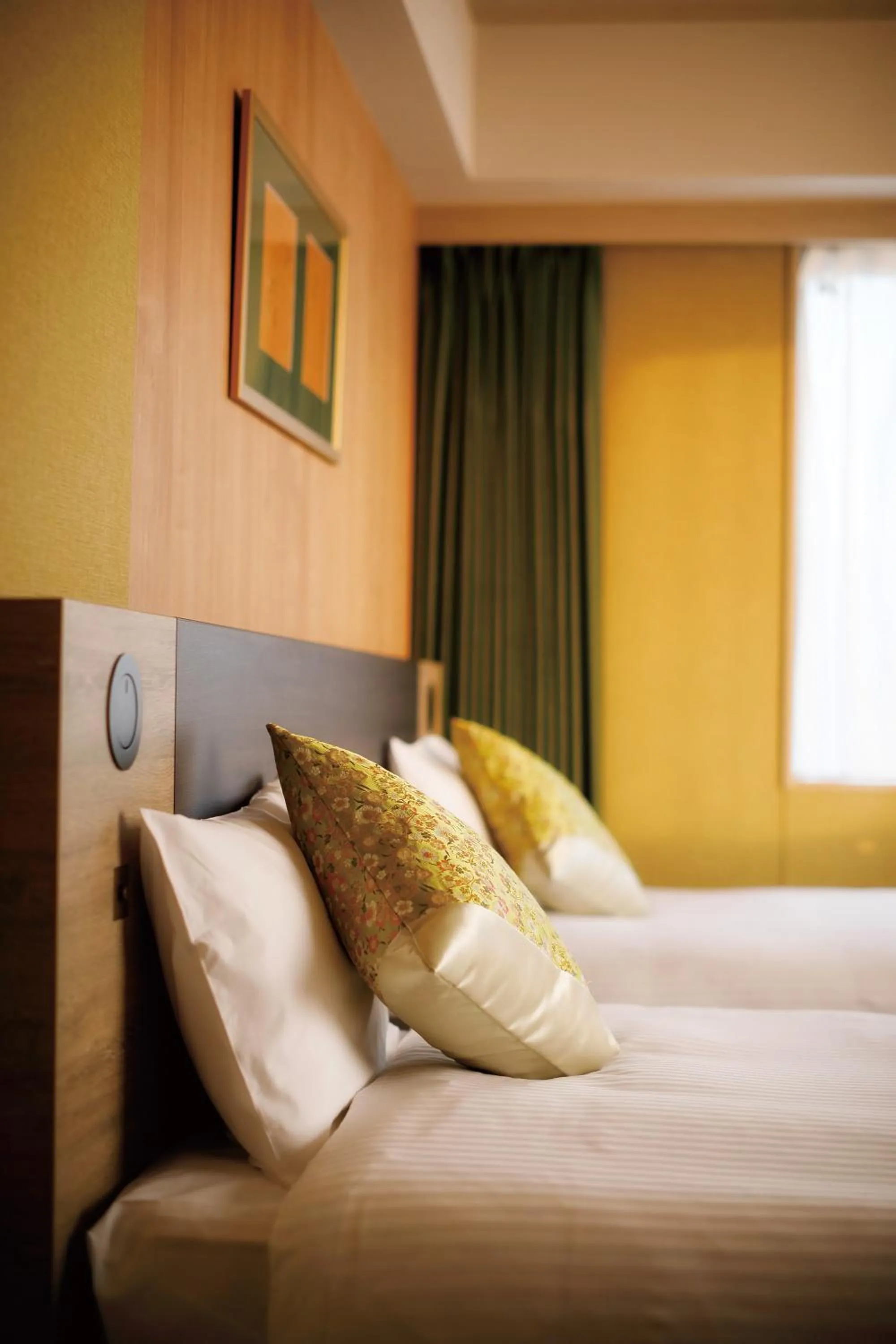 Bed in Daiwa Roynet Hotel Nara Natural Hot Spring