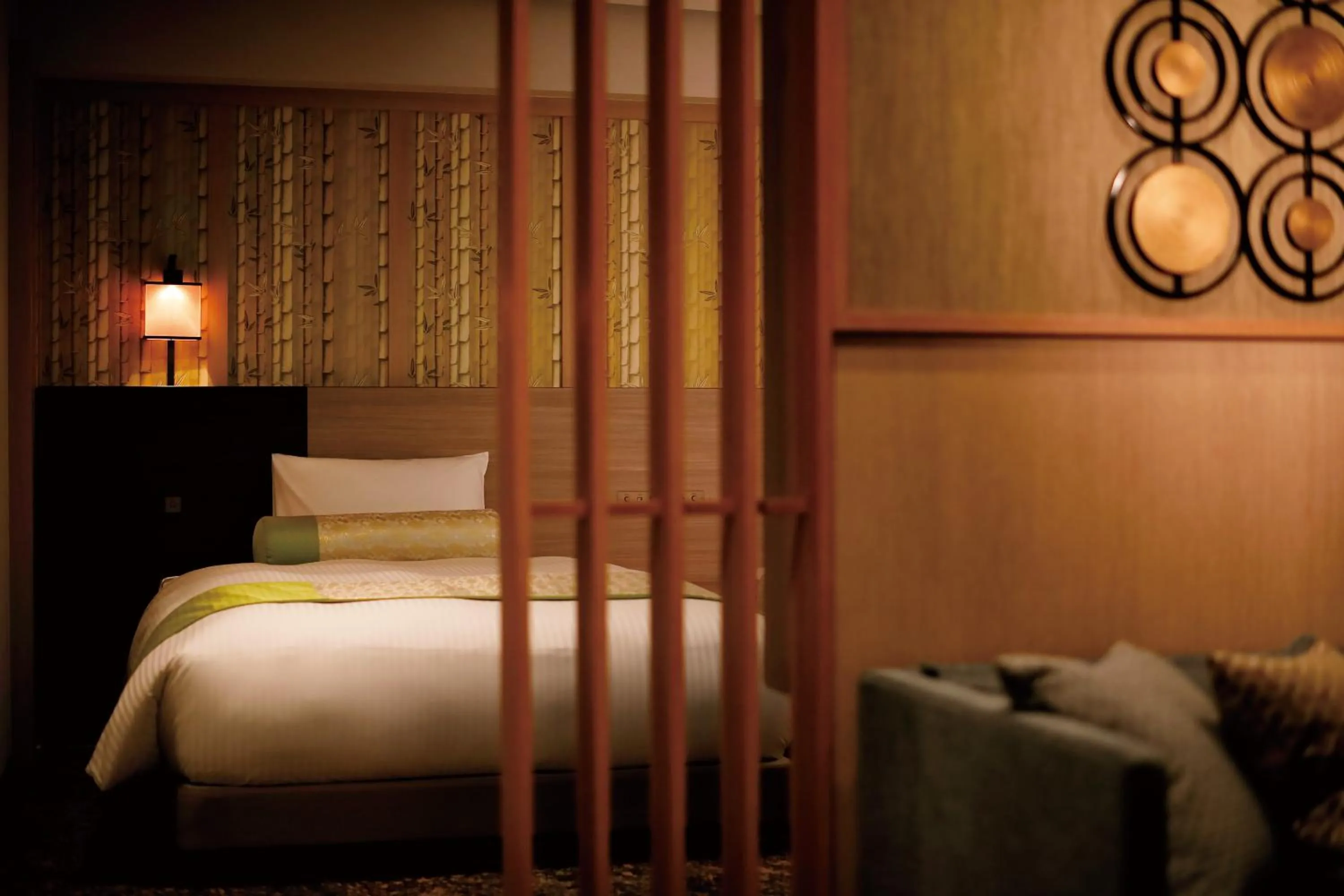 Bed in Daiwa Roynet Hotel Nara Natural Hot Spring