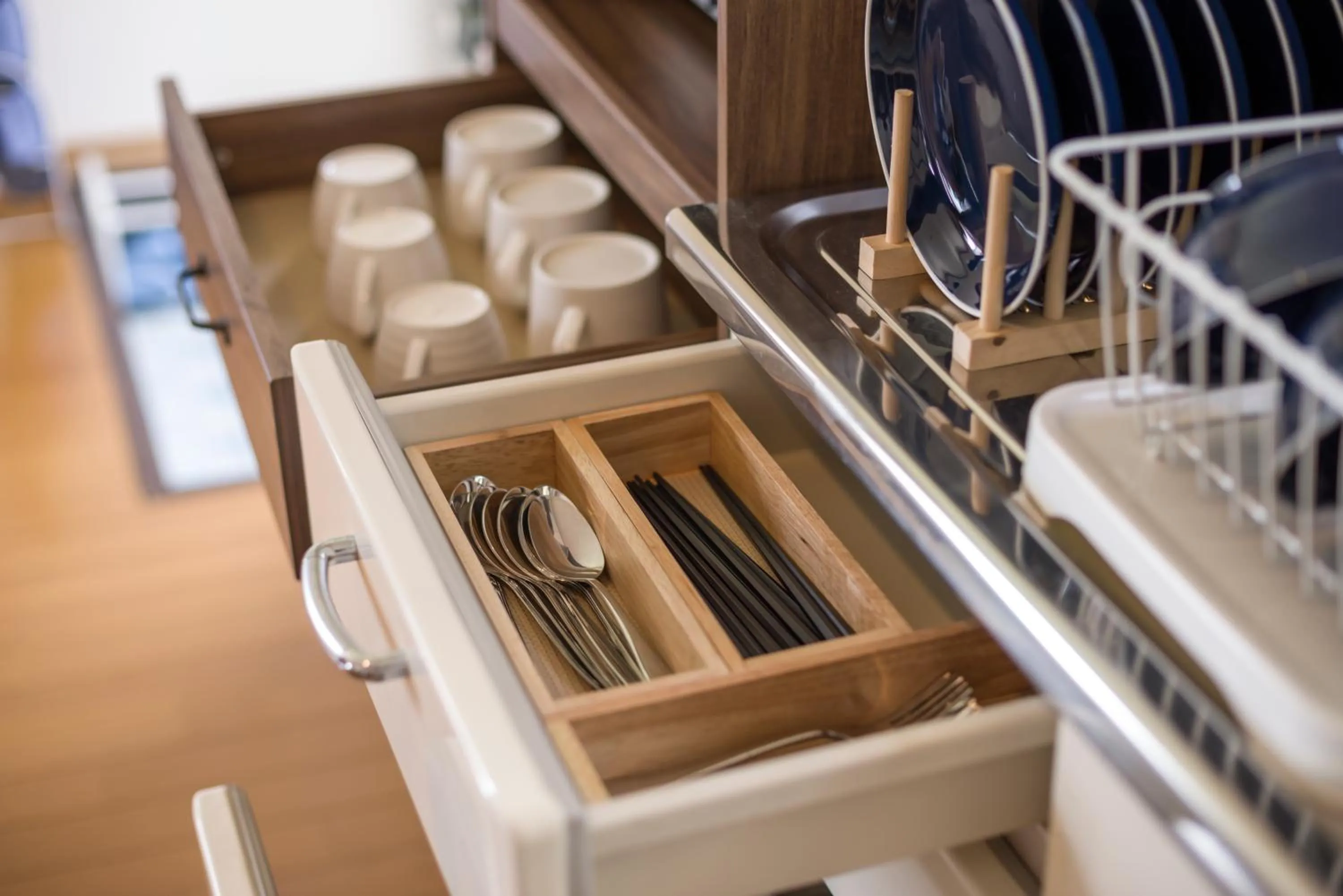 Kitchen or kitchenette in Maru House