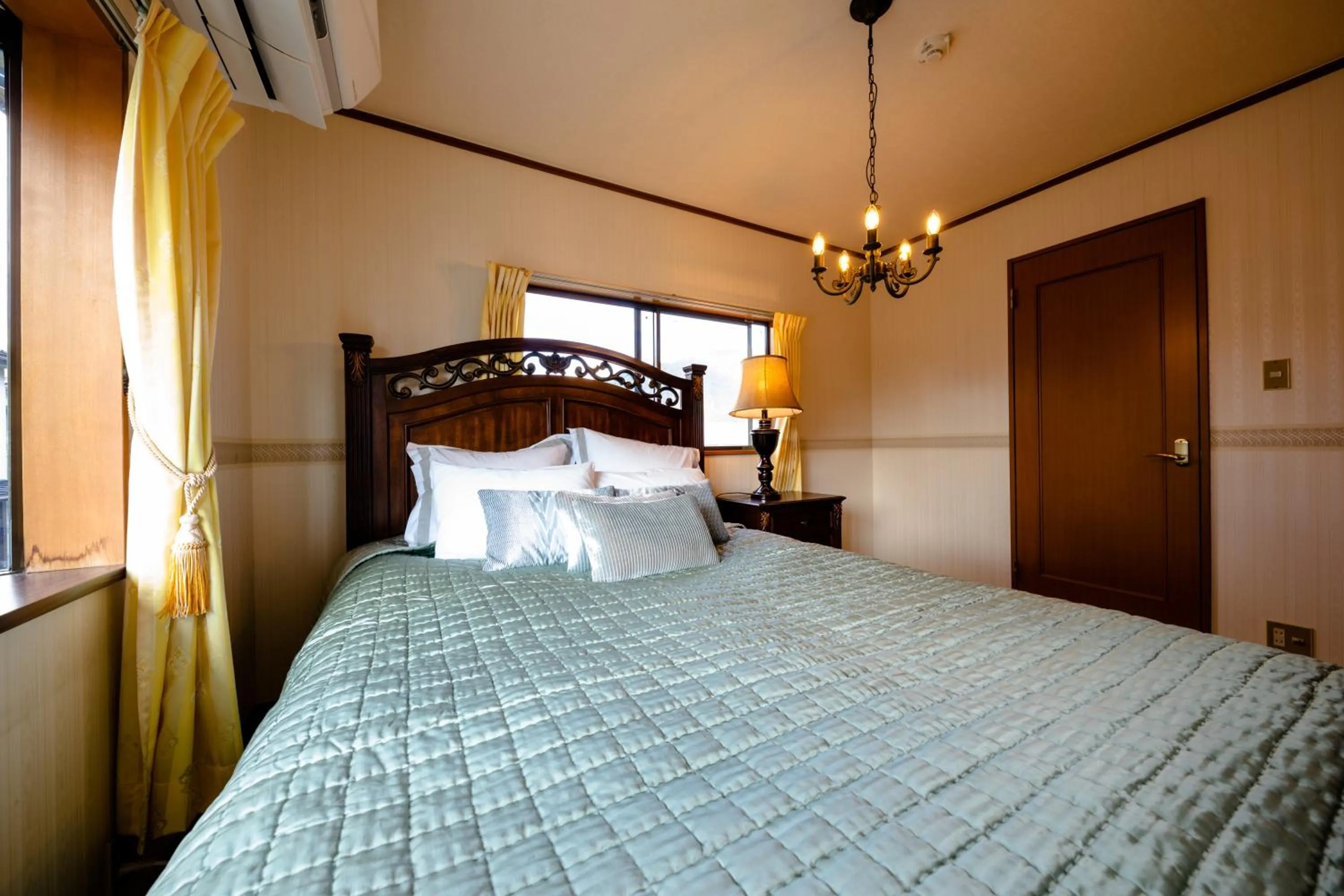 Bed in ID Stay Kawaguchiko