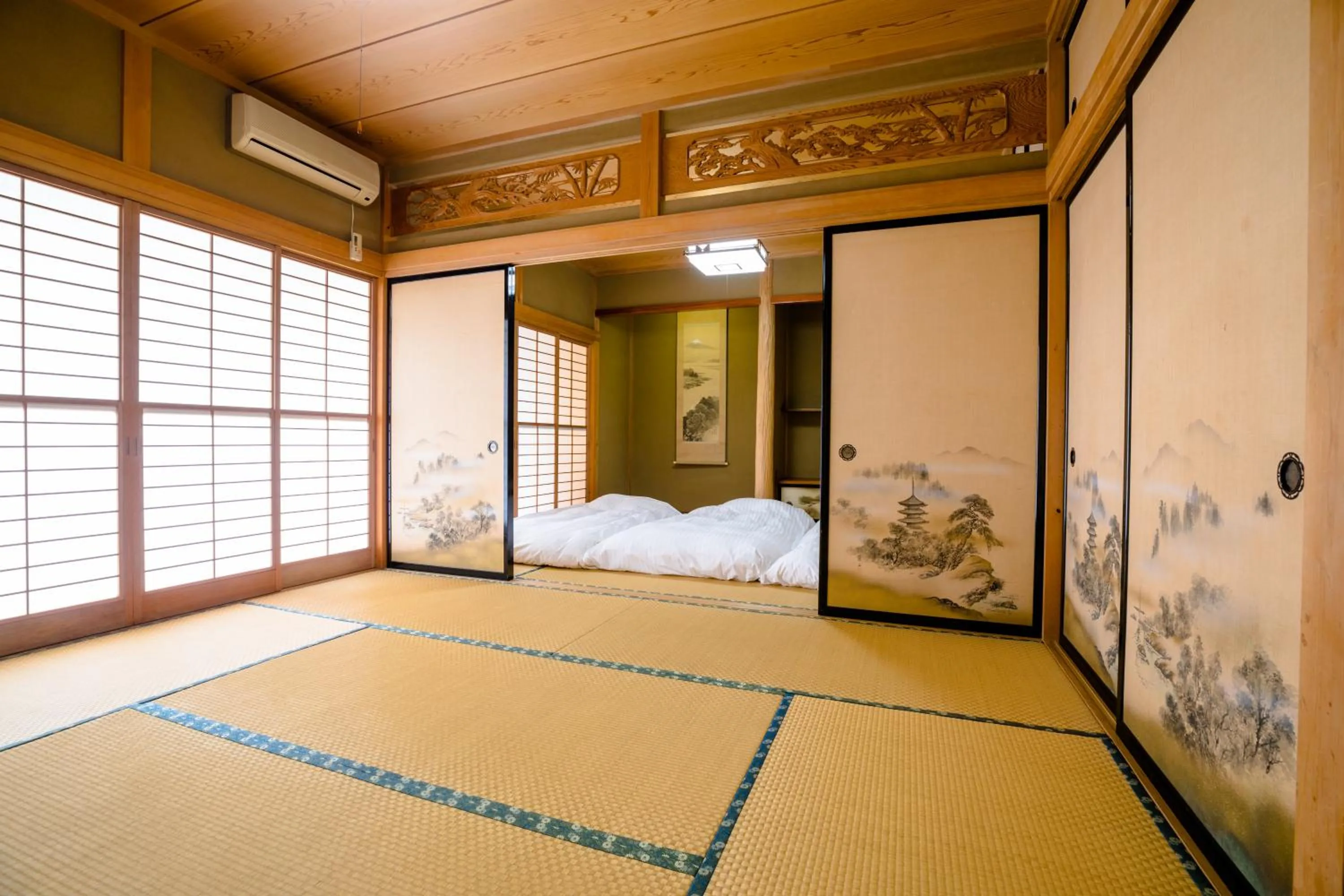 Photo of the whole room, Bed in ID Stay Kawaguchiko