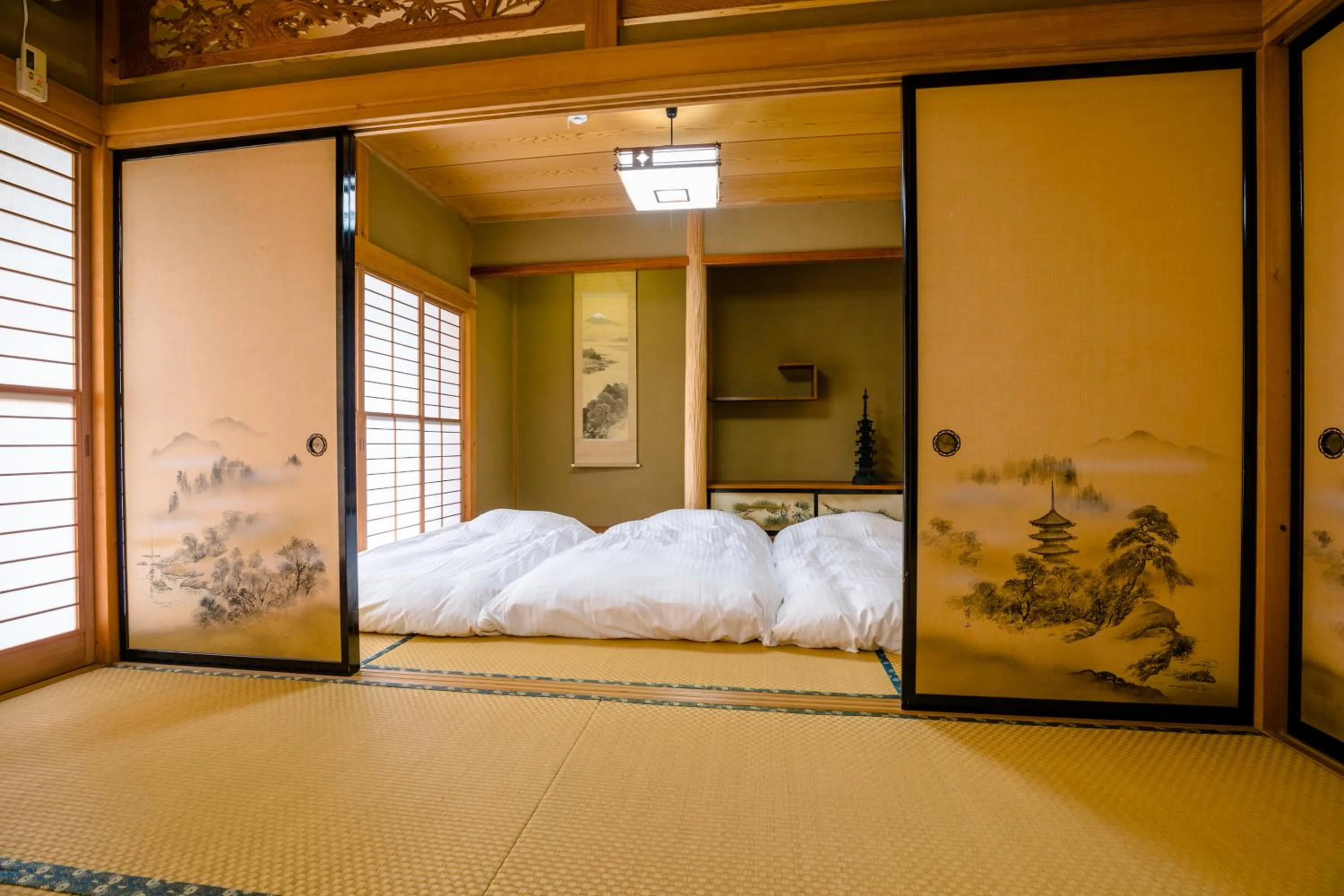 Photo of the whole room, Bed in ID Stay Kawaguchiko