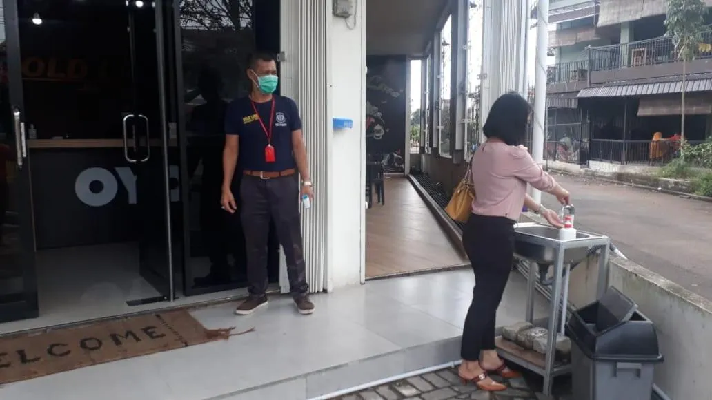 Staff in Gold Line Guest House