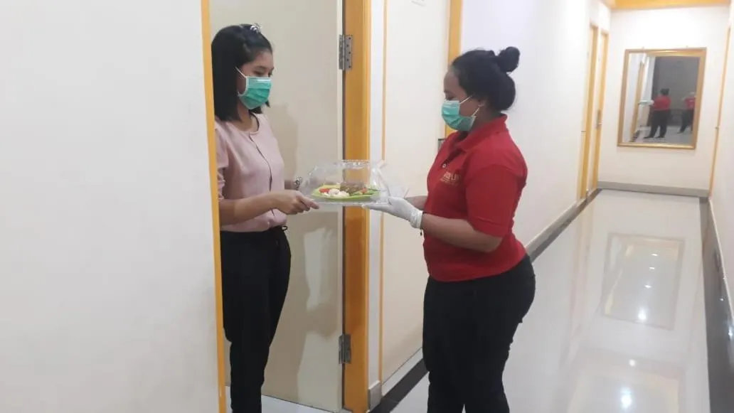 Staff in Gold Line Guest House