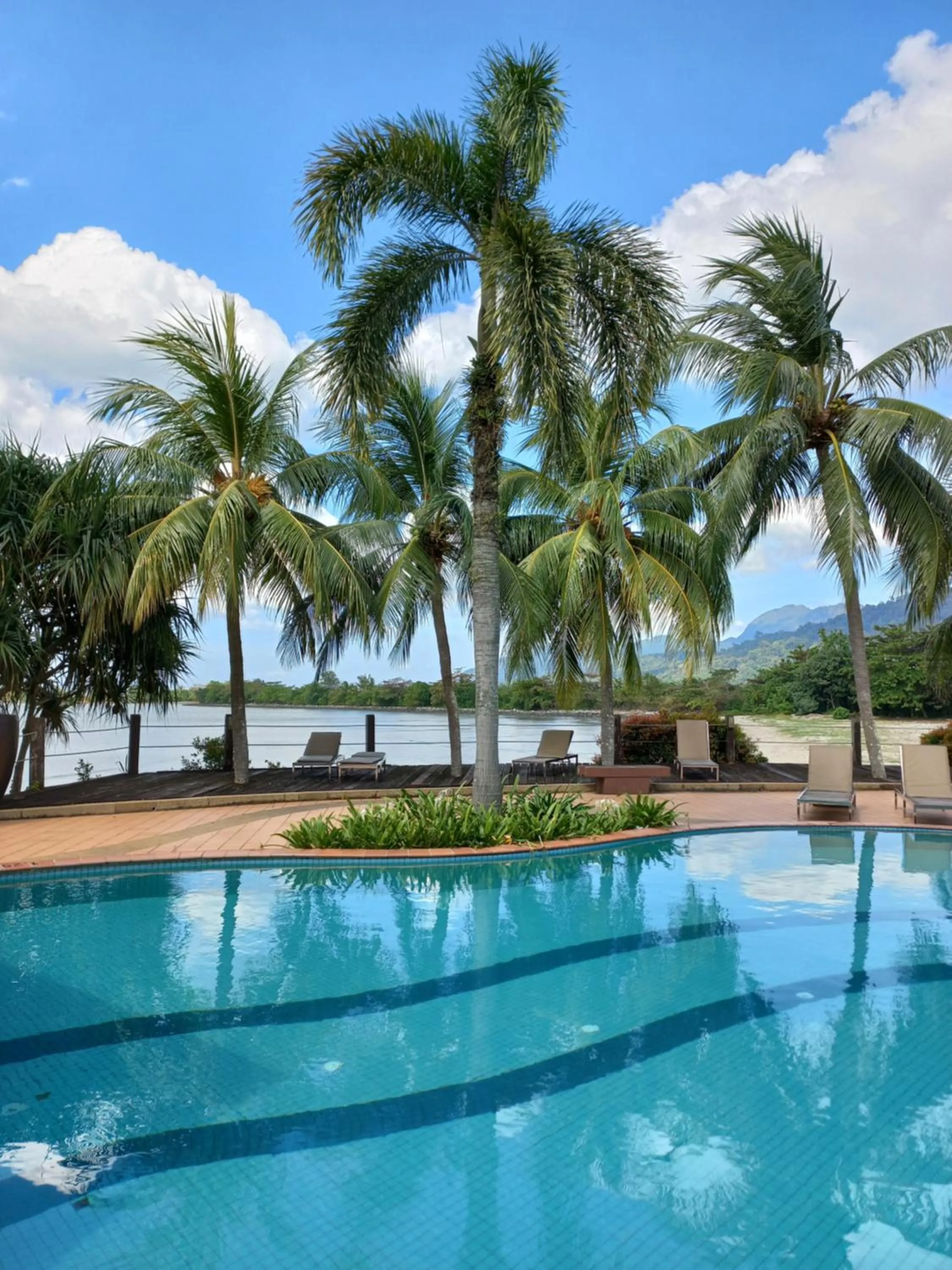 Swimming pool in Langkawi Lagoon Hotel Resort
