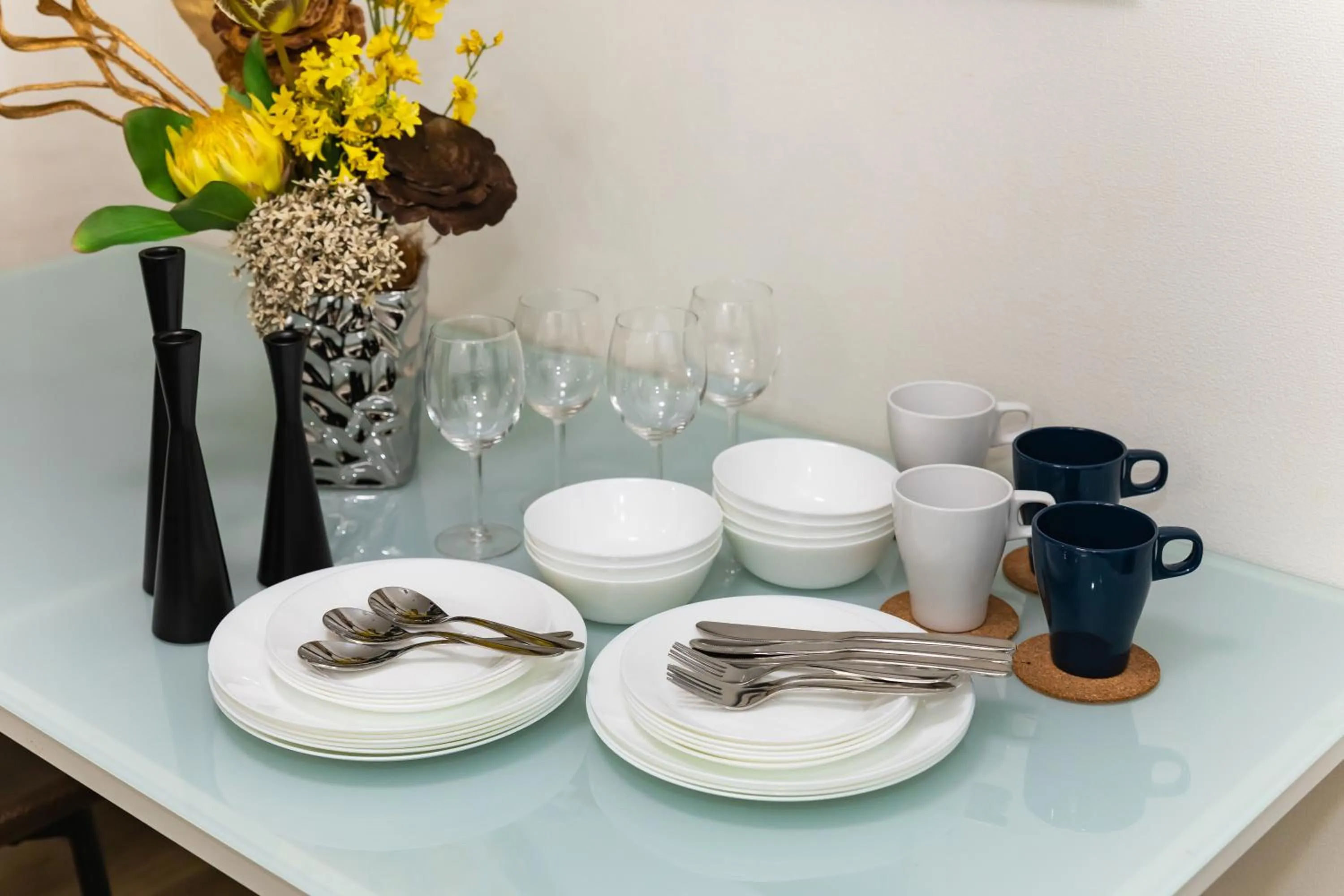 Dining area in soleil Universal Fukushima Noda -vacation rental-