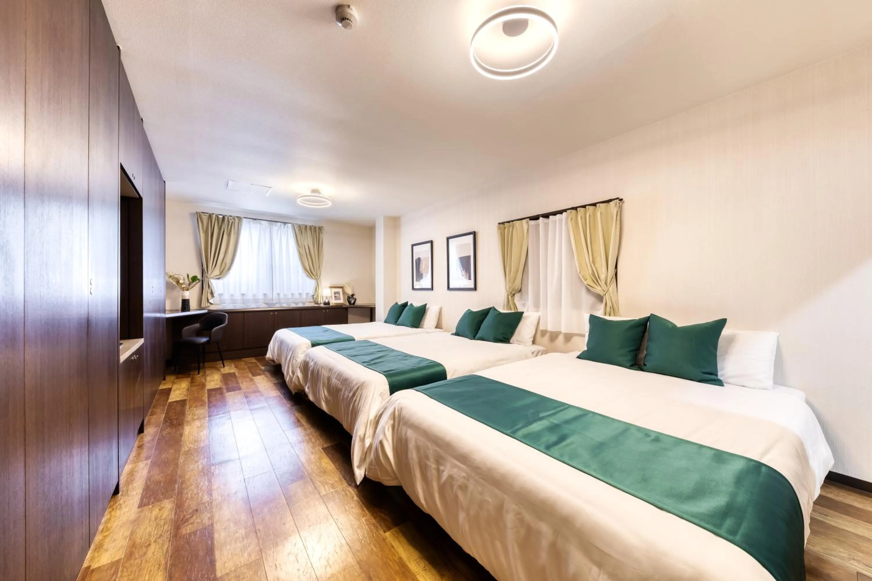 Bed in soleil Universal Fukushima Noda -vacation rental-