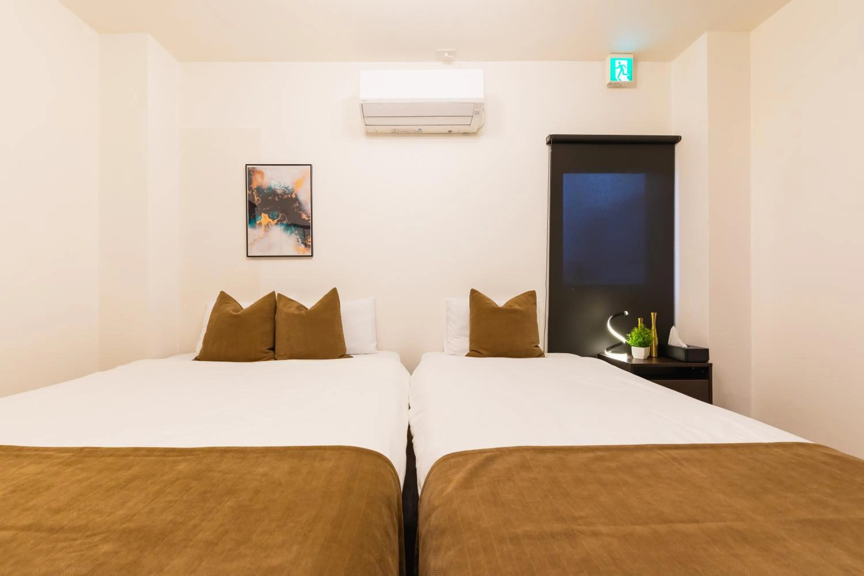 Bed in soleil Universal Fukushima Noda -vacation rental-