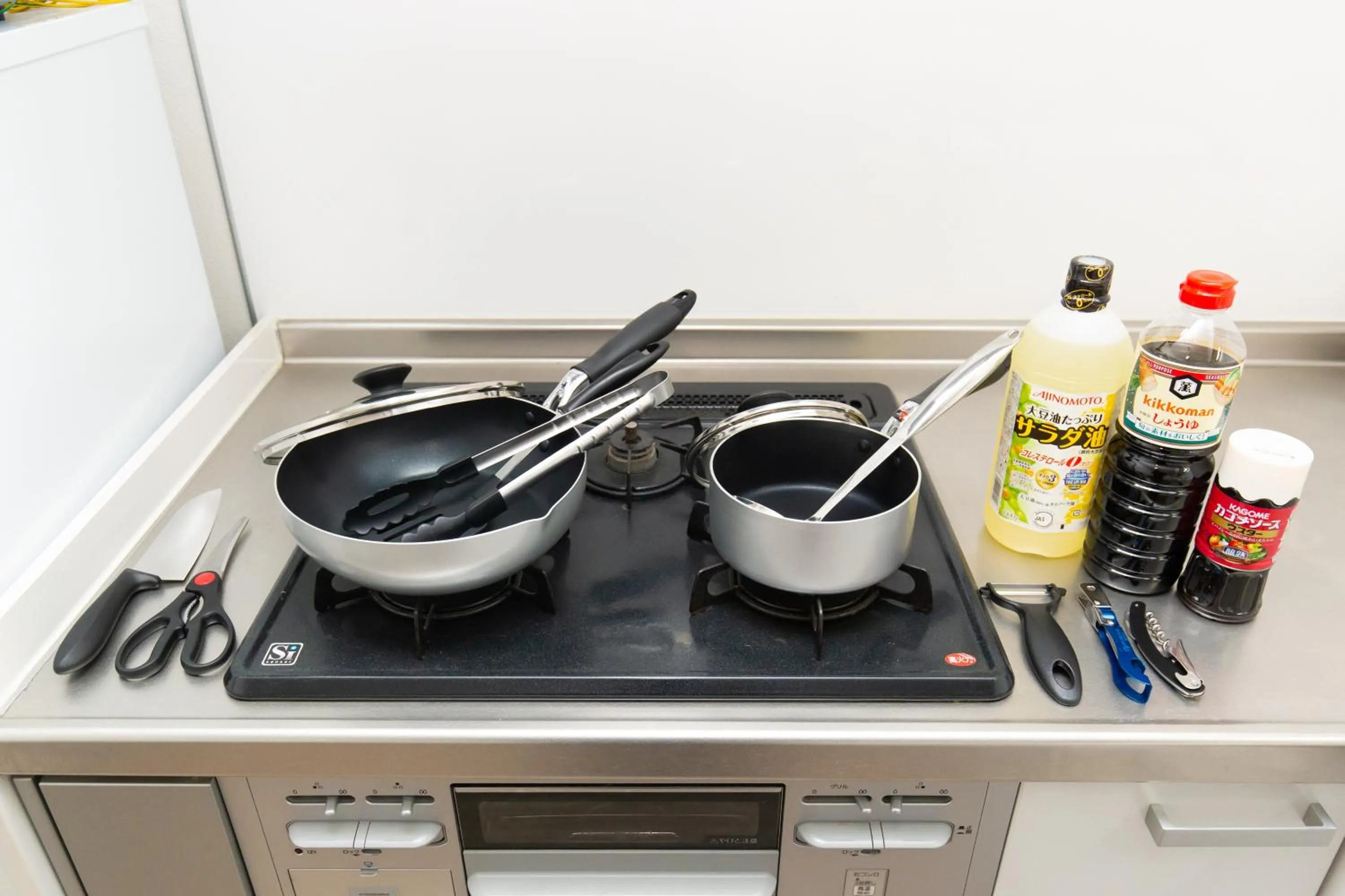 Kitchen or kitchenette in soleil Universal Fukushima Noda -vacation rental-