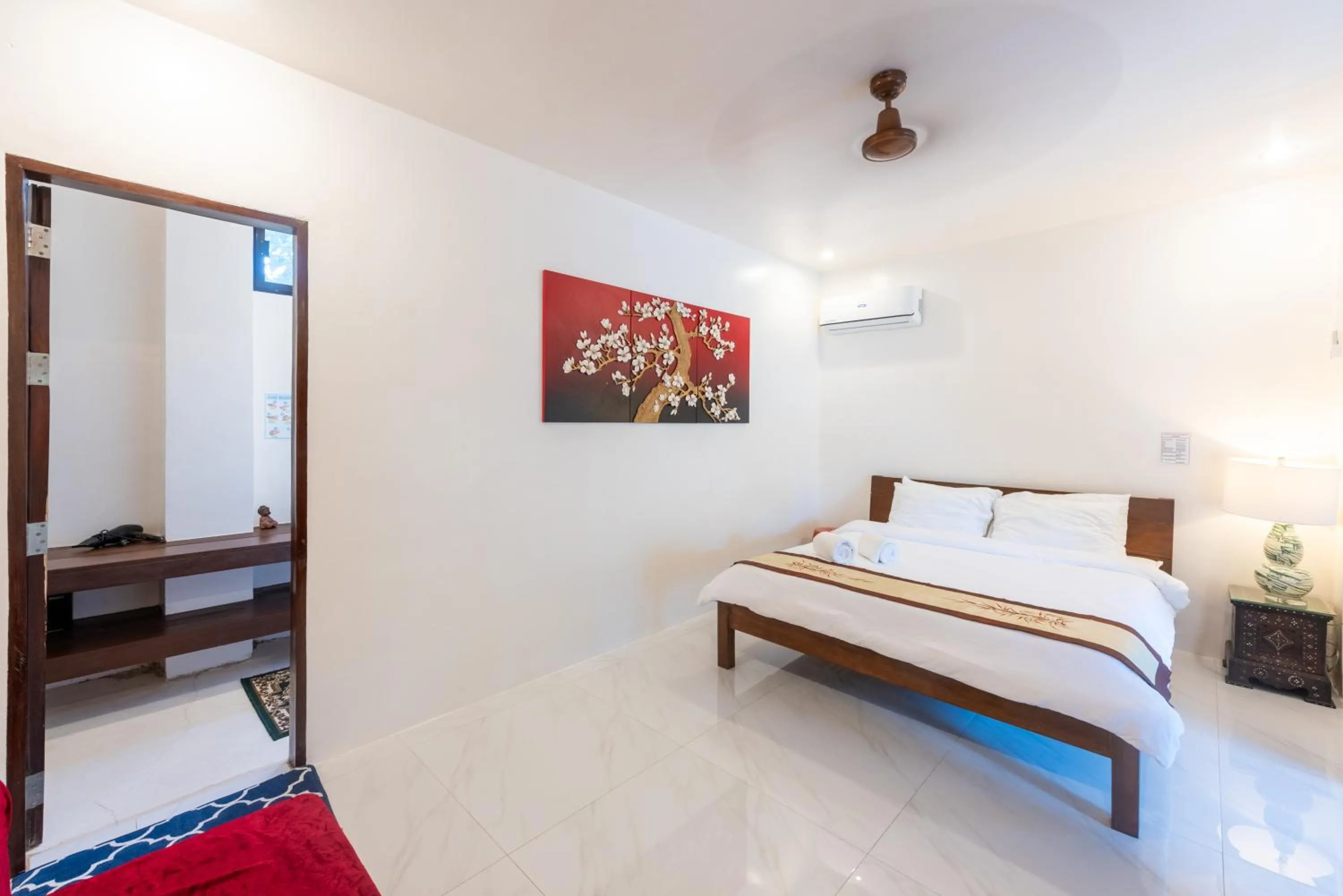 Bed in Casa Bianca Siargao