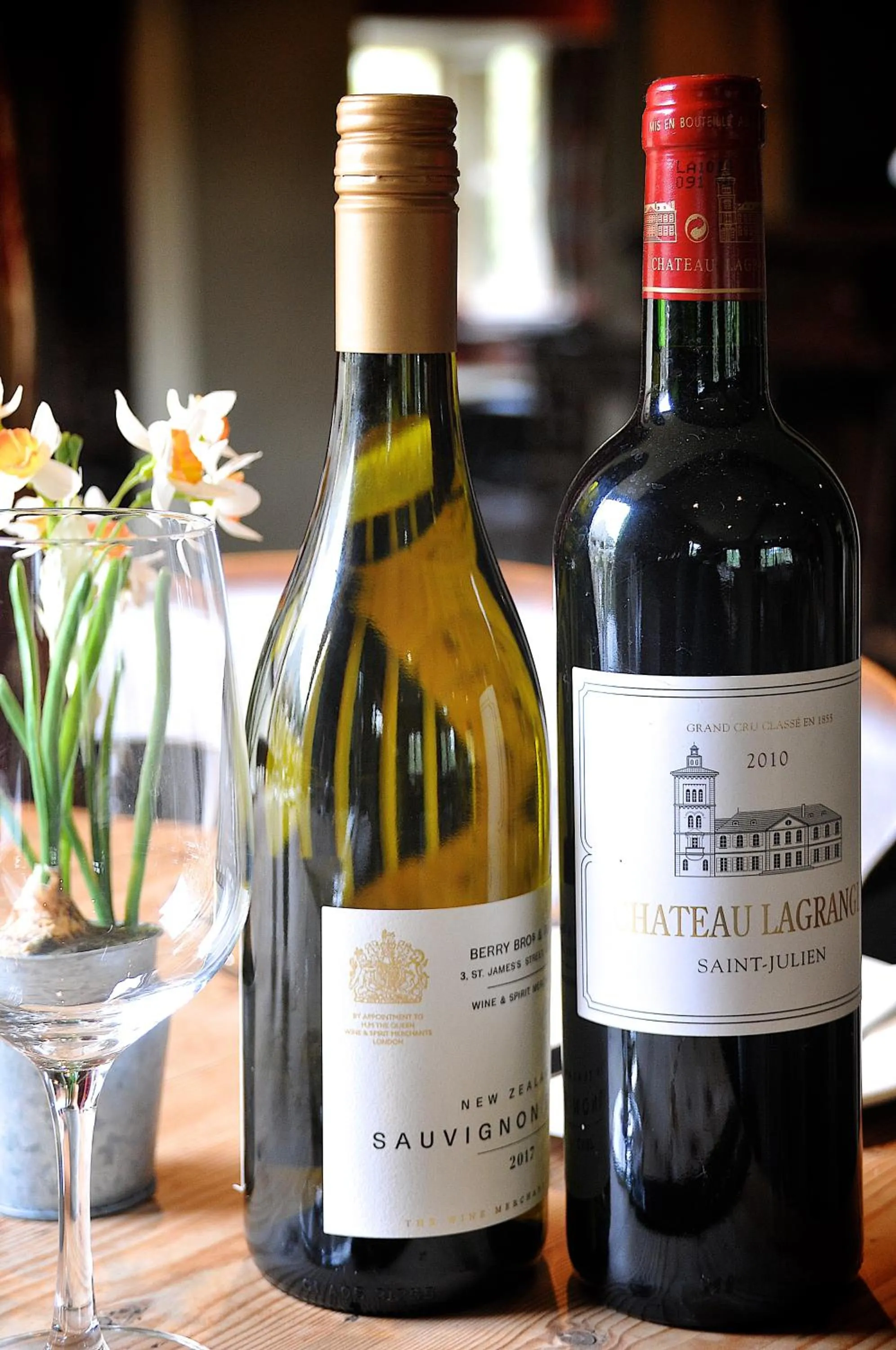 Drinks in The Red Lion Inn