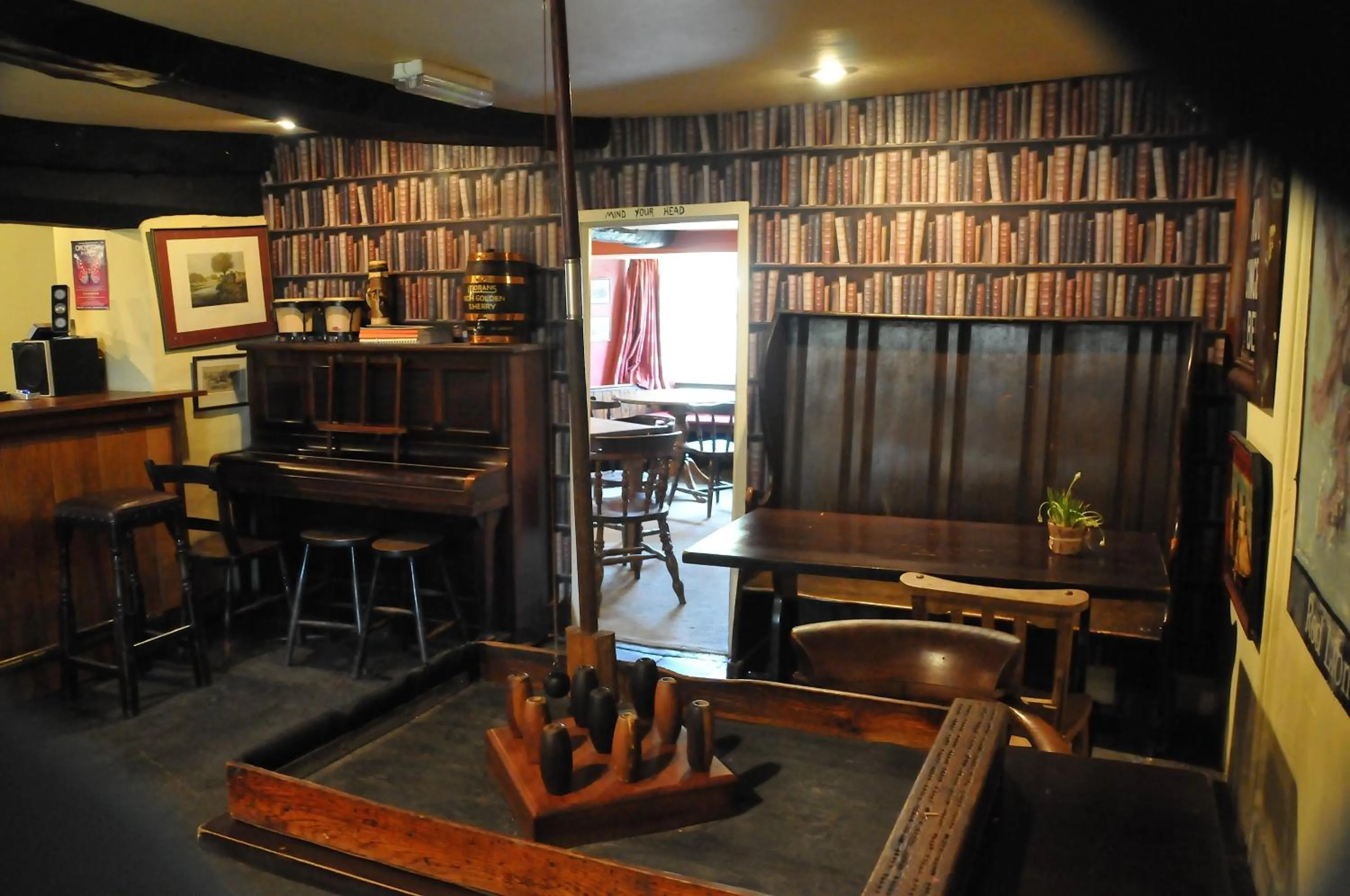 Lounge or bar in The Red Lion Inn