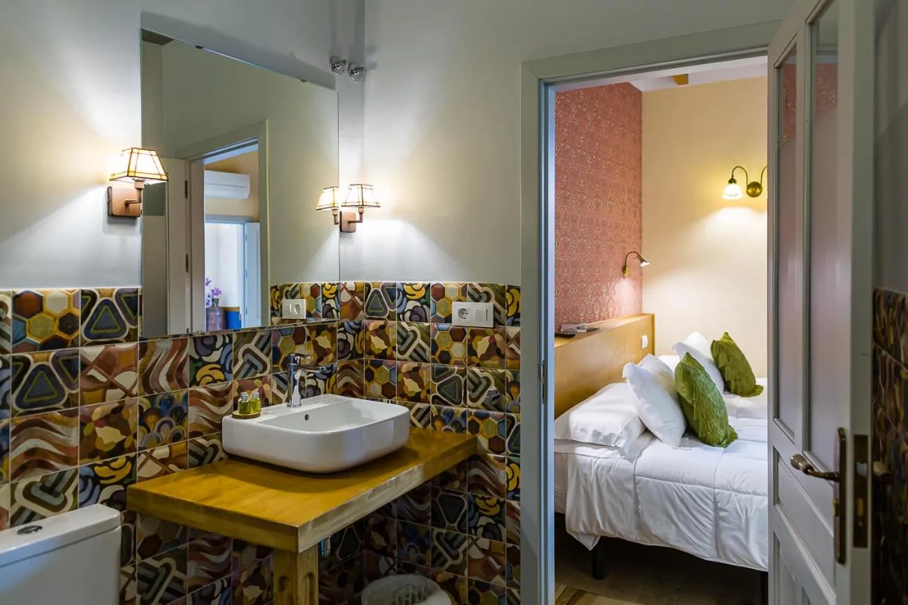 Bed in Hospedium Hotel El Nido de Alcudia Suites