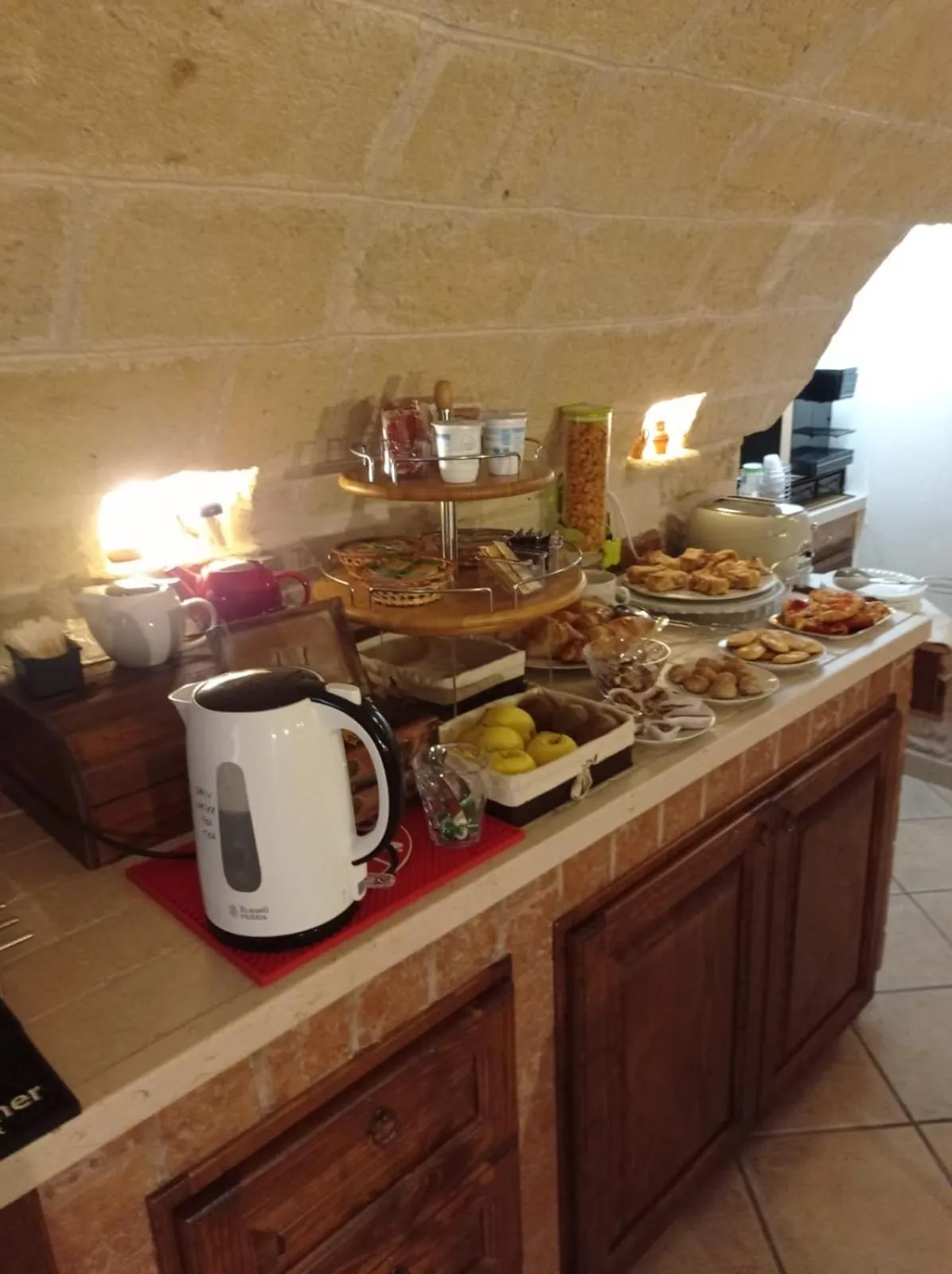 Buffet breakfast in B&B Casa Cimino - Monopoli - Puglia
