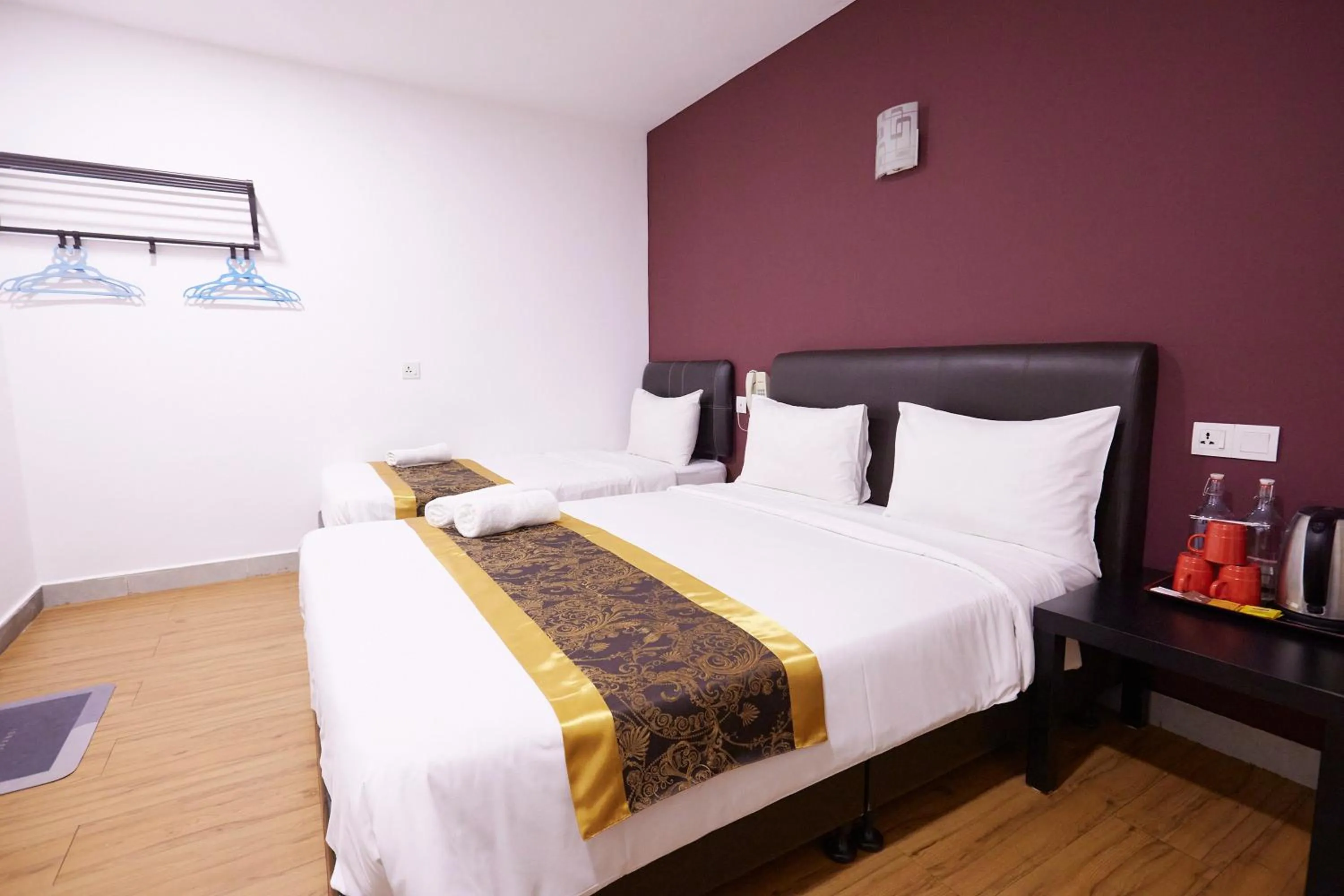 Bed in Hotel Sunjoy9 OKR